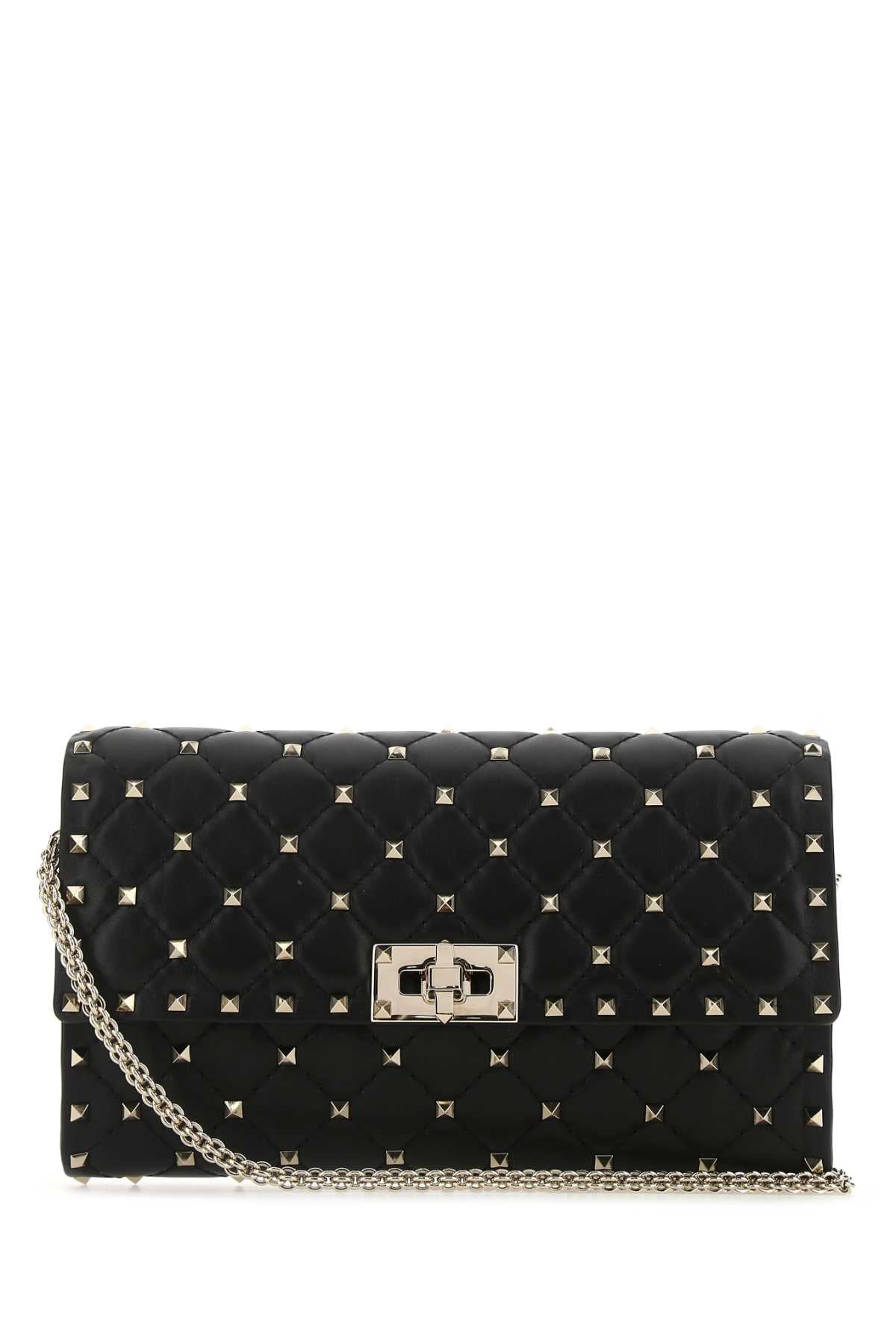 VALENTINO GARAVANI Mini Nappa Leather Rockstud Spike Clutch