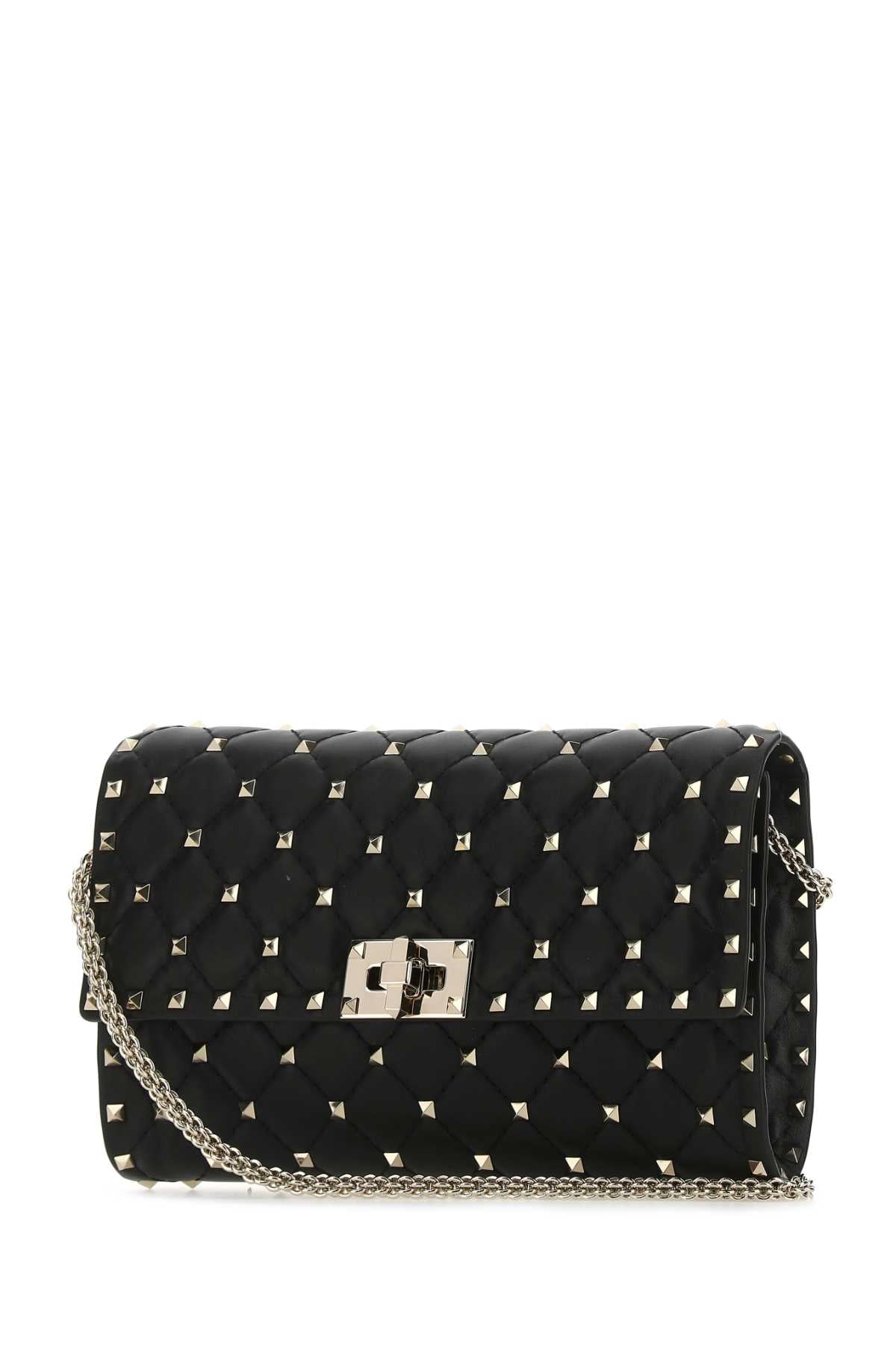 VALENTINO GARAVANI Mini Nappa Leather Rockstud Spike Clutch