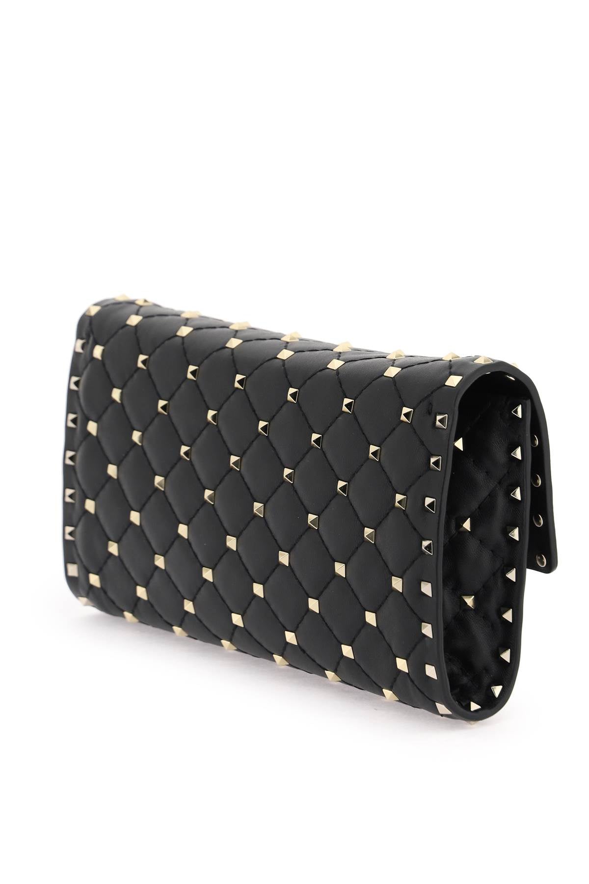 VALENTINO GARAVANI Mini Nappa Leather Rockstud Spike Clutch