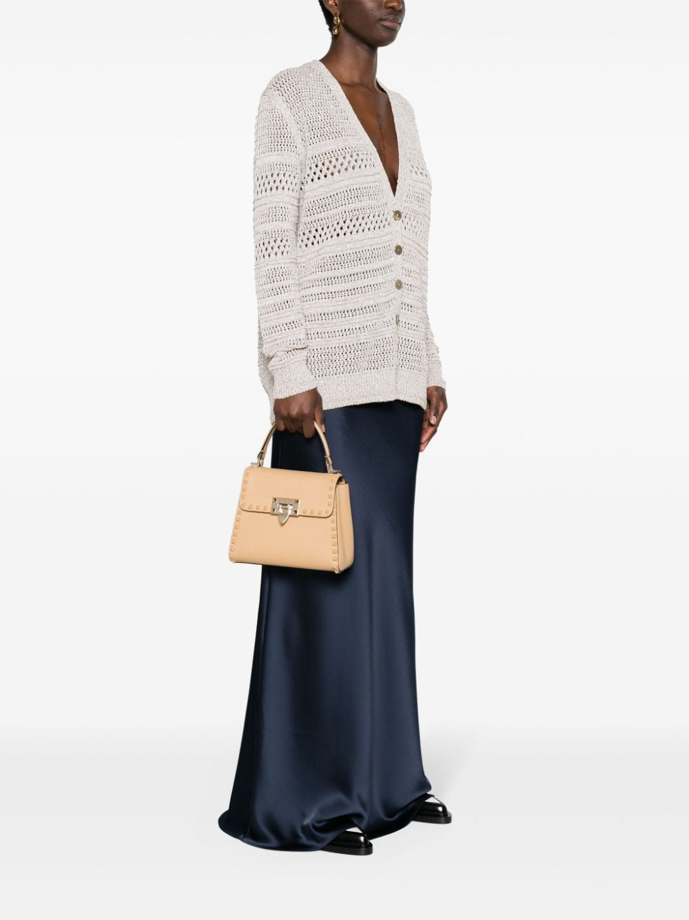 VALENTINO Mini Handbag with Studded Detail