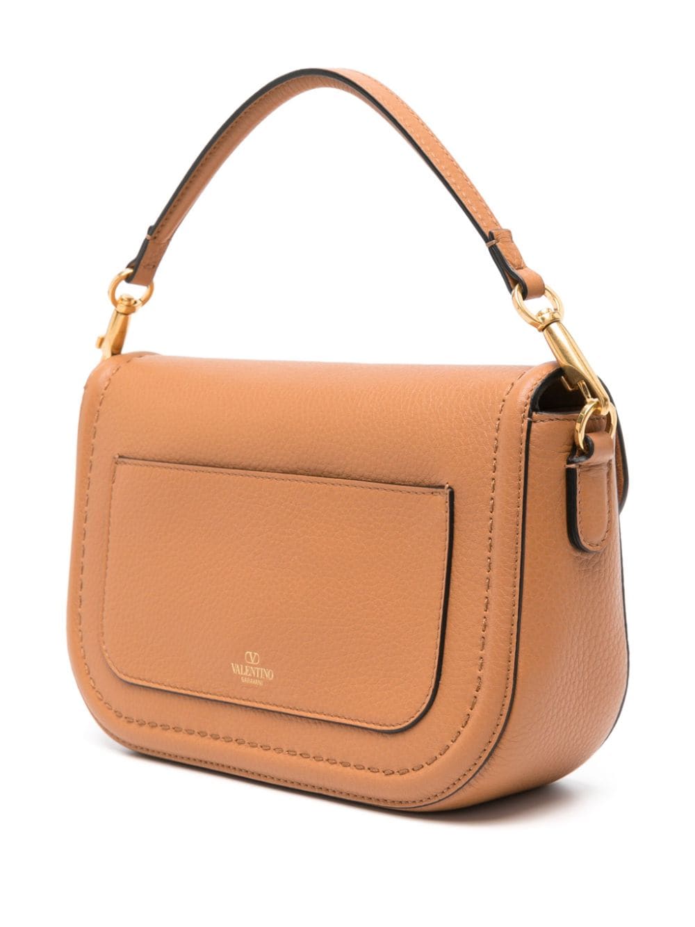 VALENTINO Leather Handbag with Magnetic Fastening