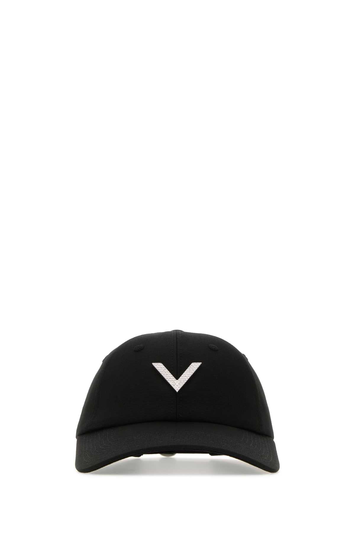 VALENTINO GARAVANI Stretch Cotton Baseball Cap for Women
