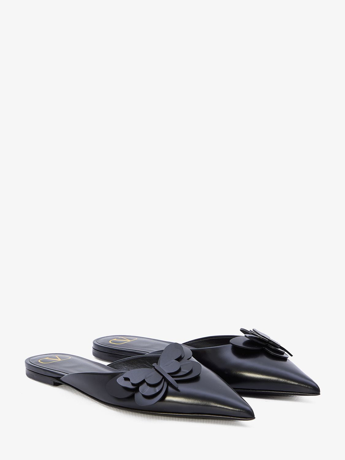 VALENTINO GARAVANI Pointed Design Flat Sandals for Women