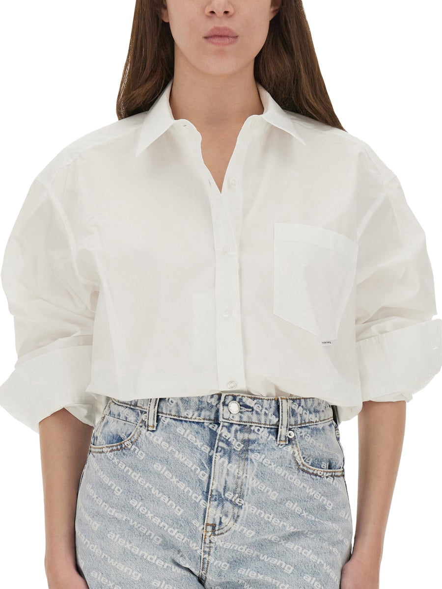T BY ALEXANDER WANG Eco-Friendly Organic Cotton Shirt for Women