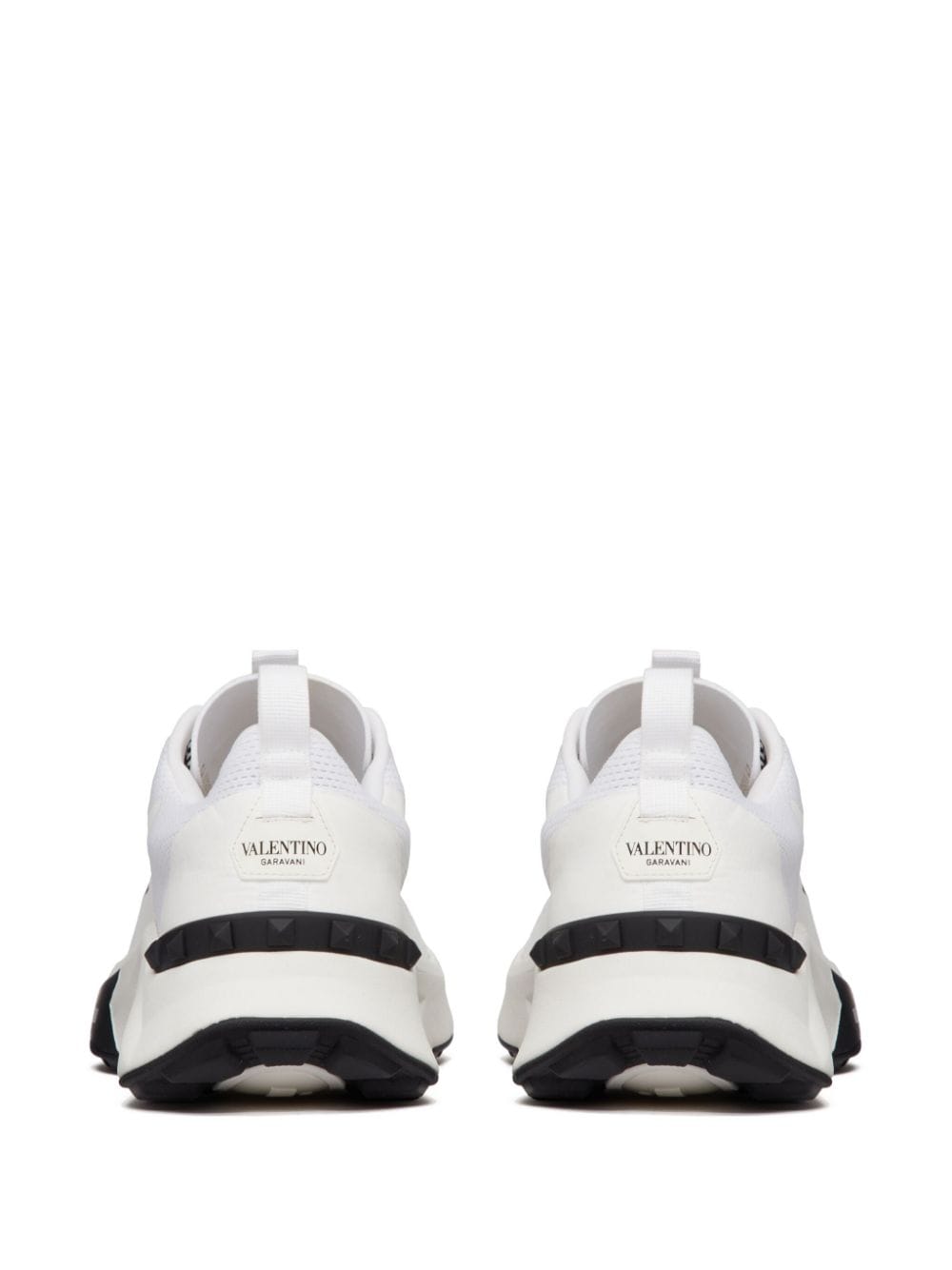 VALENTINO GARAVANI Two-Tone Fabric and Mesh Sneakers for Men - SS24