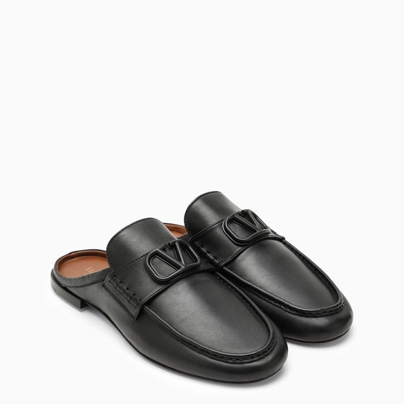 VALENTINO GARAVANI Timeless Leather Slippers for Men