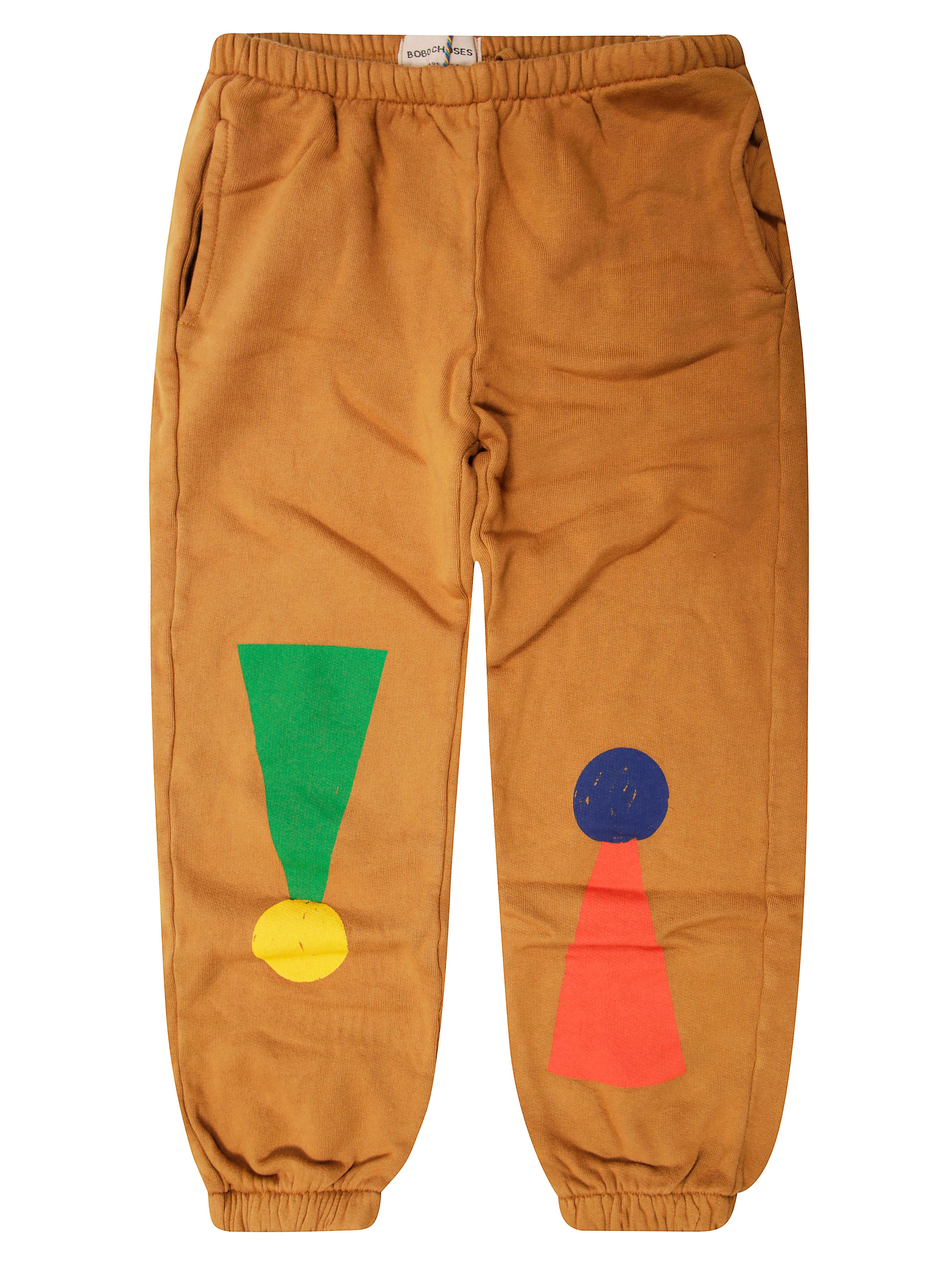 BOBO CHOSES Mini Chic Sweatshirt Trousers with Check Print