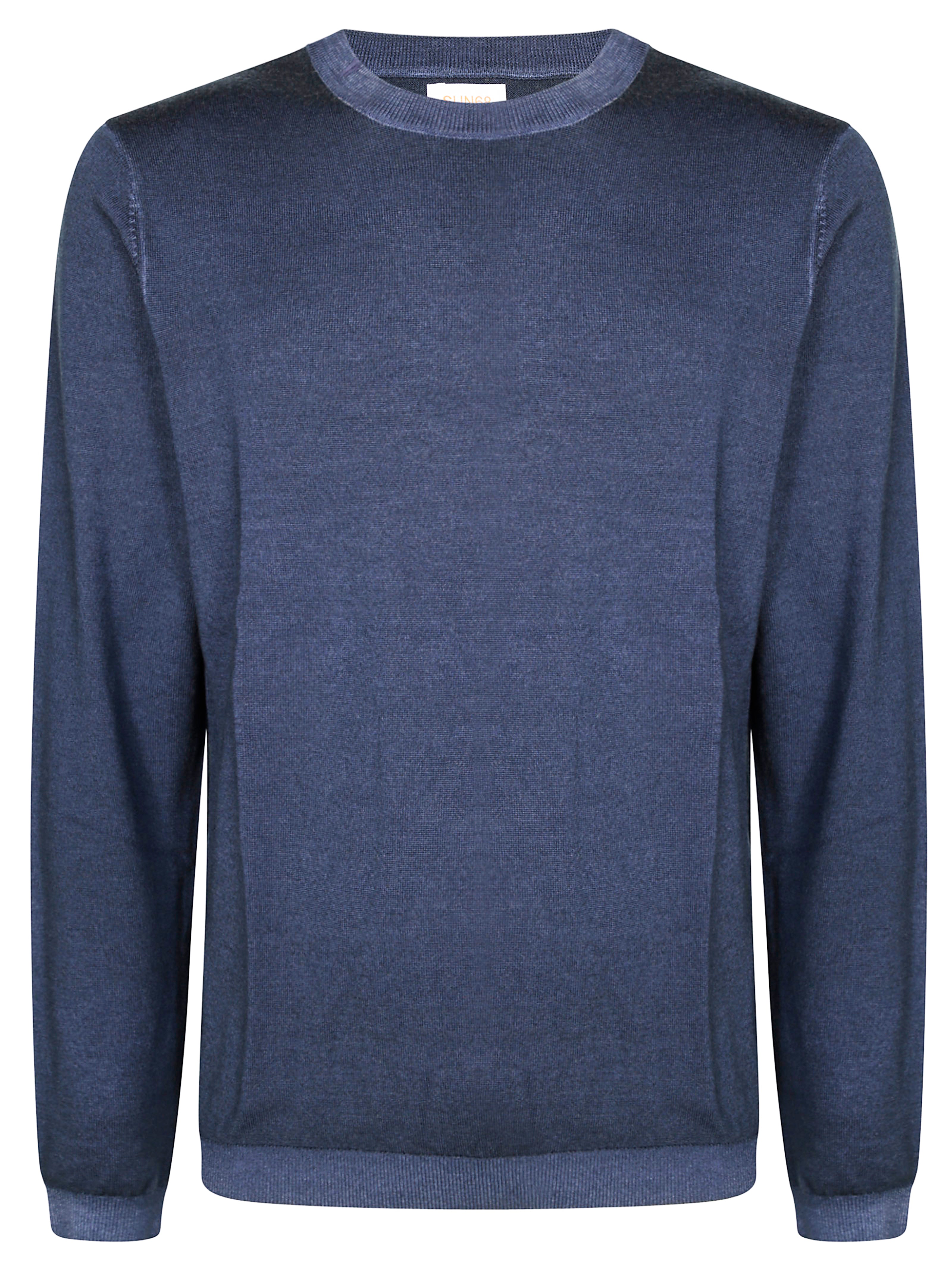 SUN 68 Vintage Effect Crew Neck Sweater for Women