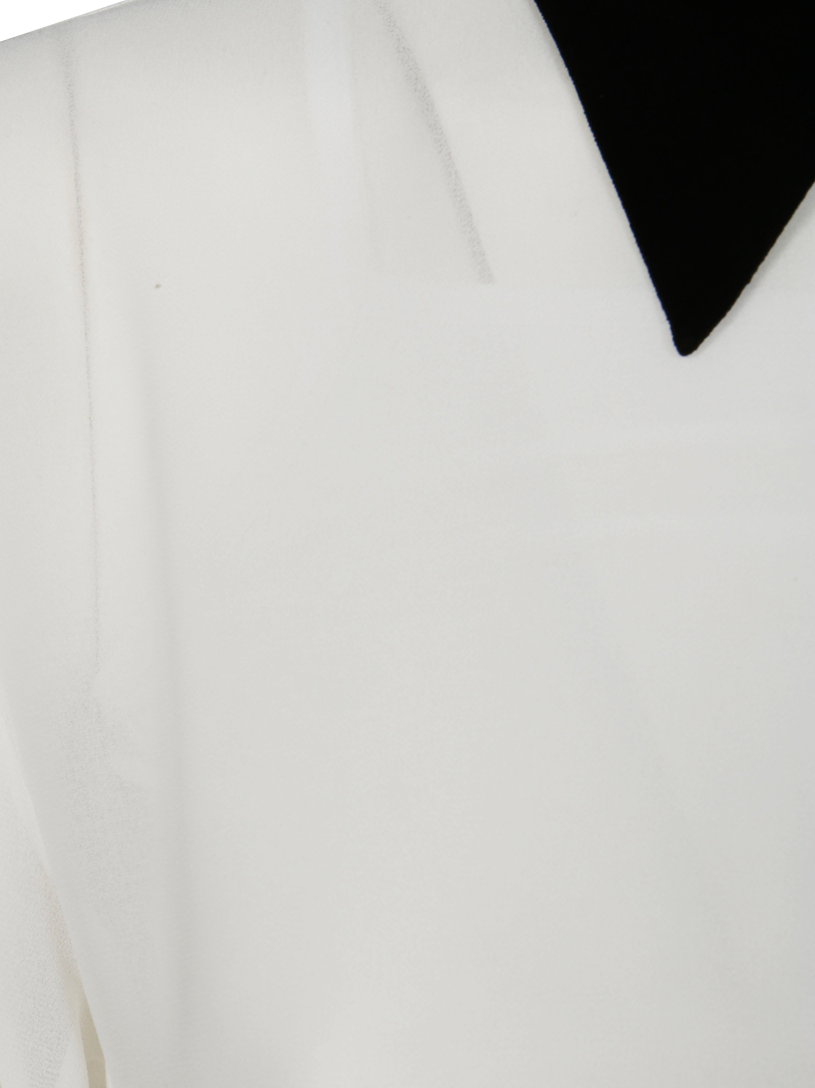 PATRIZIA PEPE Contrast Collar and Cuff Shirt for Kids