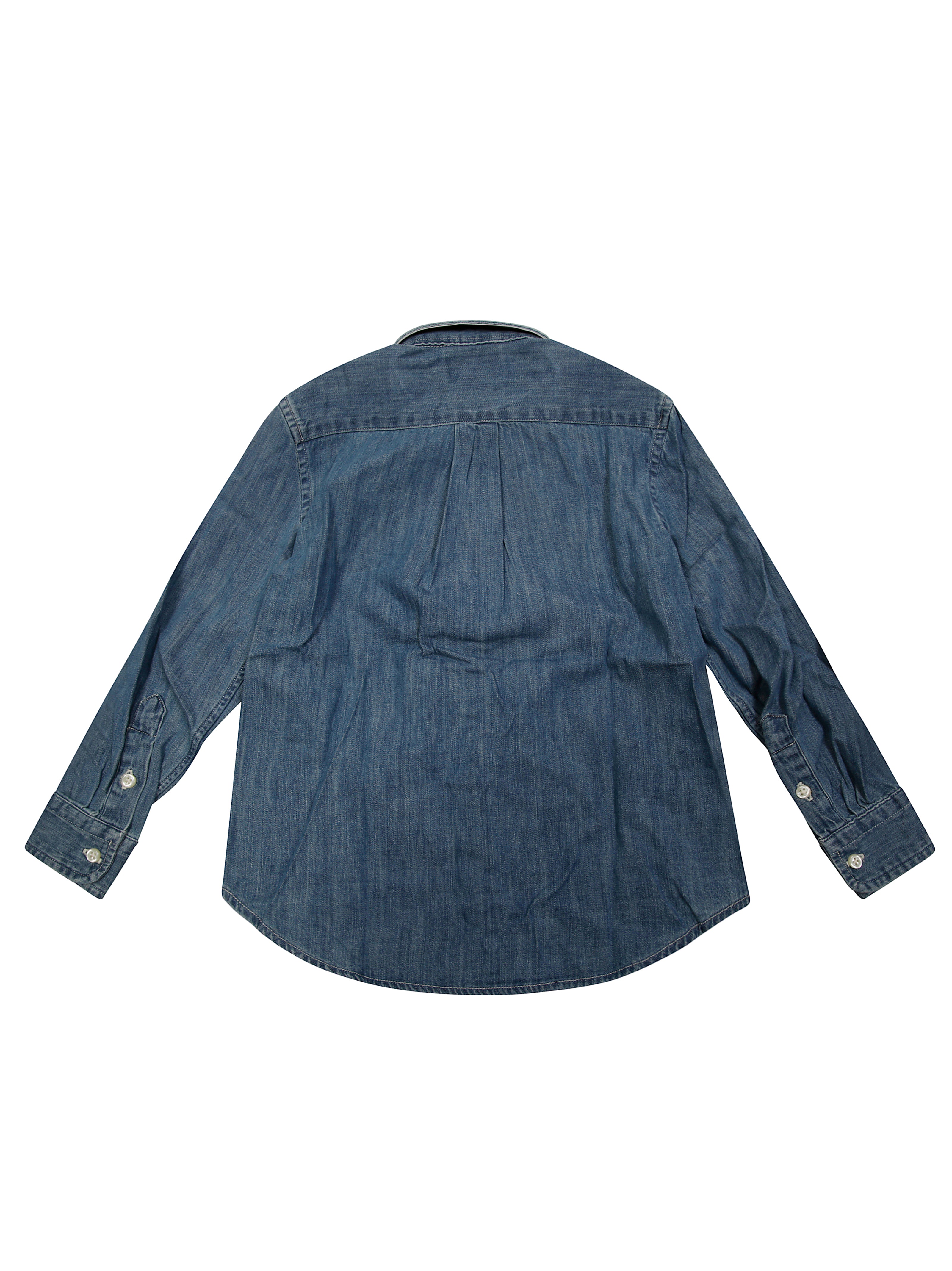 POLO RALPH LAUREN Denim Logo Shirt for Kids