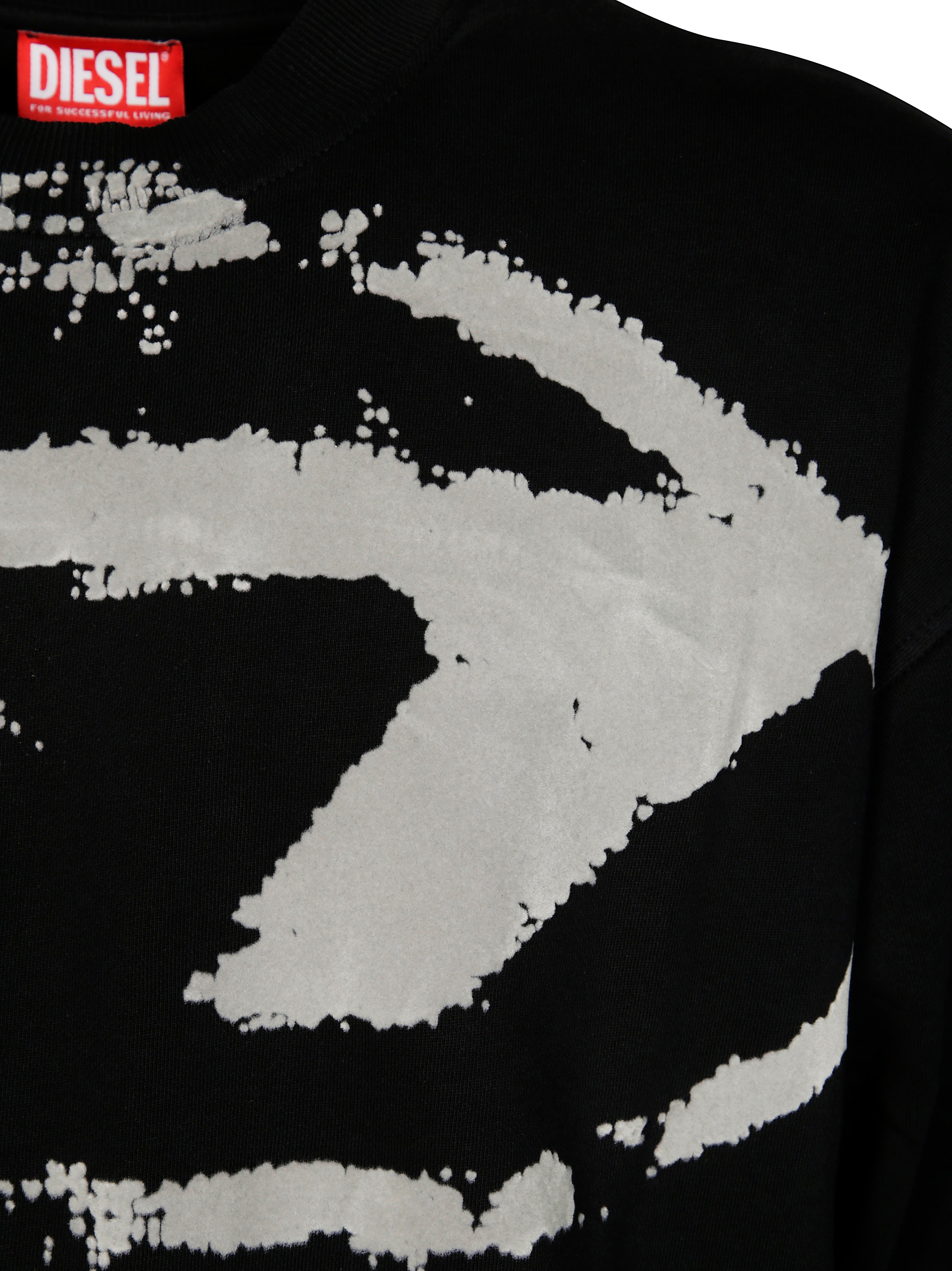 DIESEL Stylish Women's Mini Sweatshirt for FW25