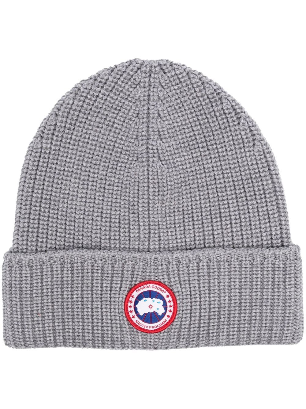 CANADA GOOSE Logo Wool Beanie for Men