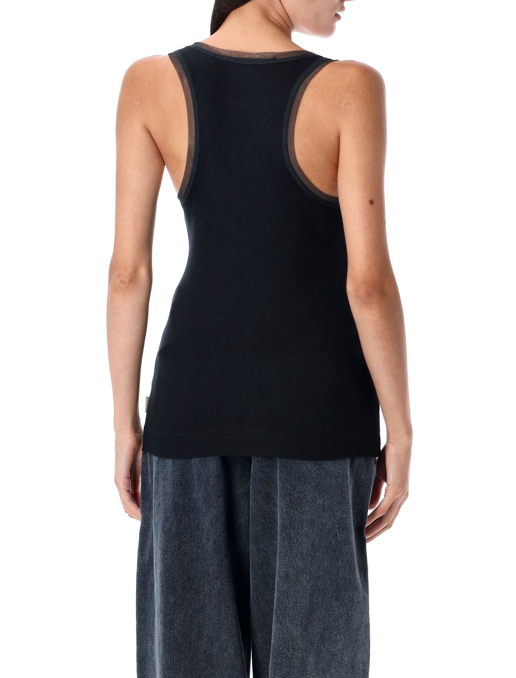 REMAIN Ribbed Sleeveless T-Shirt Tank Top - Size S