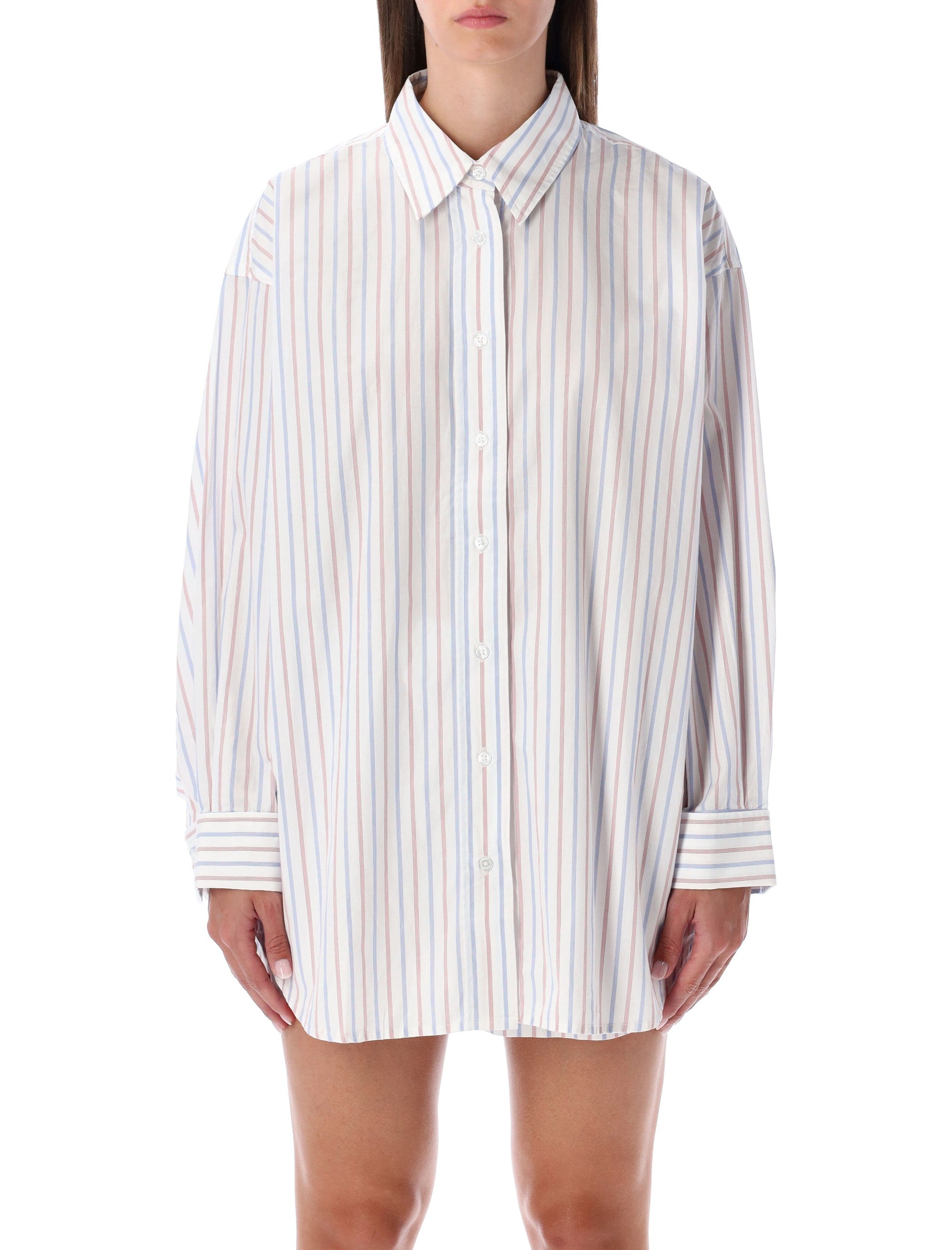 REMAIN Oversized Striped Shirt - Size 36
