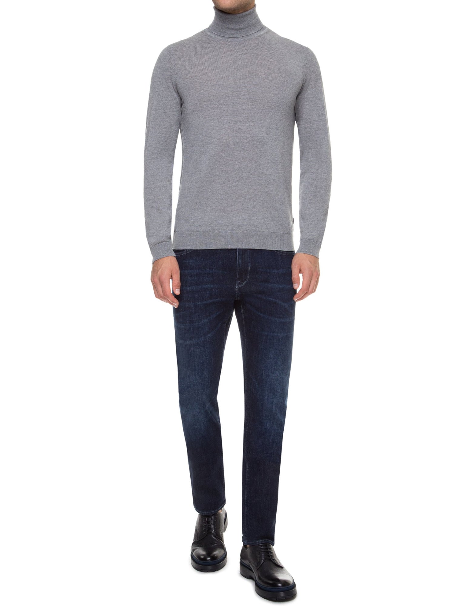 HUGO BOSS Classic Turtleneck Sweater for Men