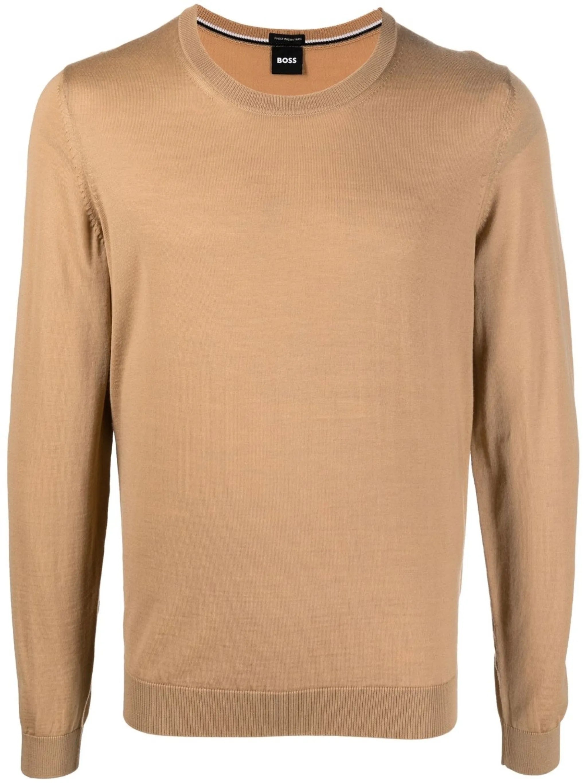 HUGO BOSS Men's Polyester Blend Sweater - Fall 2025 Edition