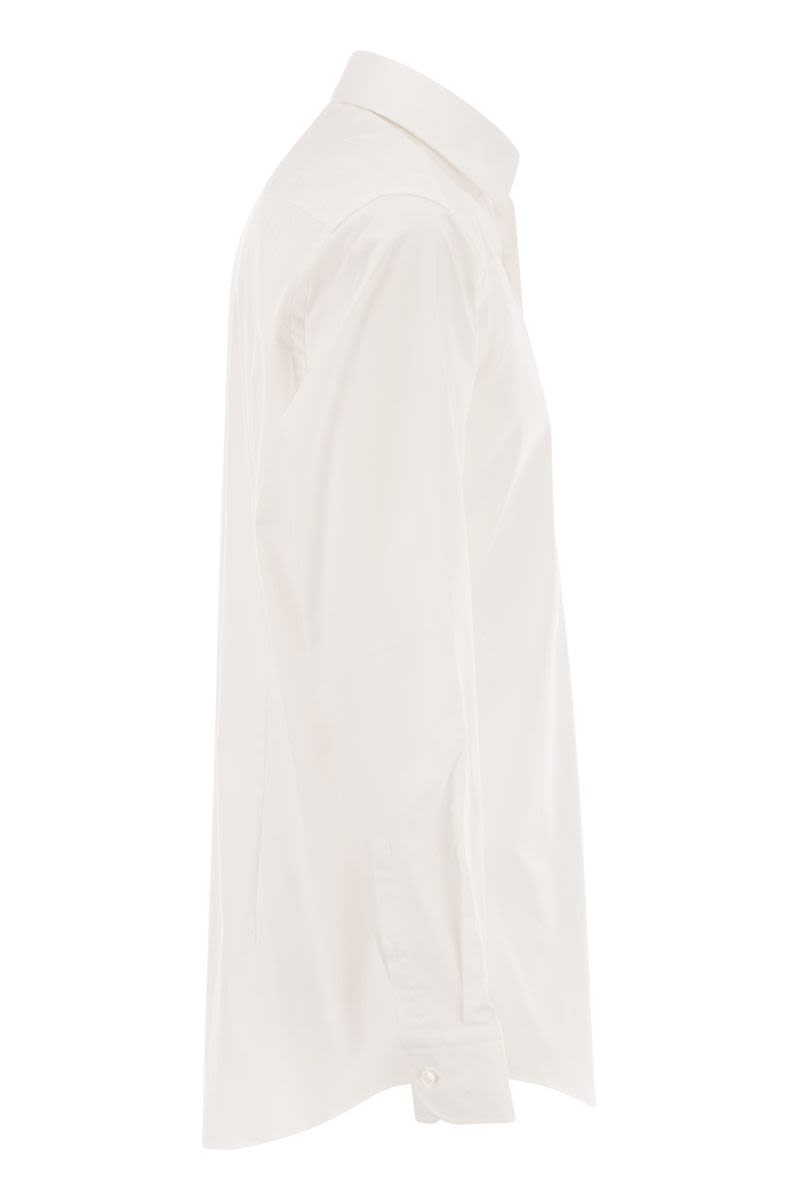 BOSS Slim Fit Easy-Iron Stretch Cotton Poplin Shirt