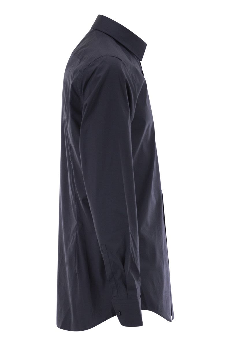 BOSS Slim Fit Easy-Iron Stretch Cotton Poplin Shirt