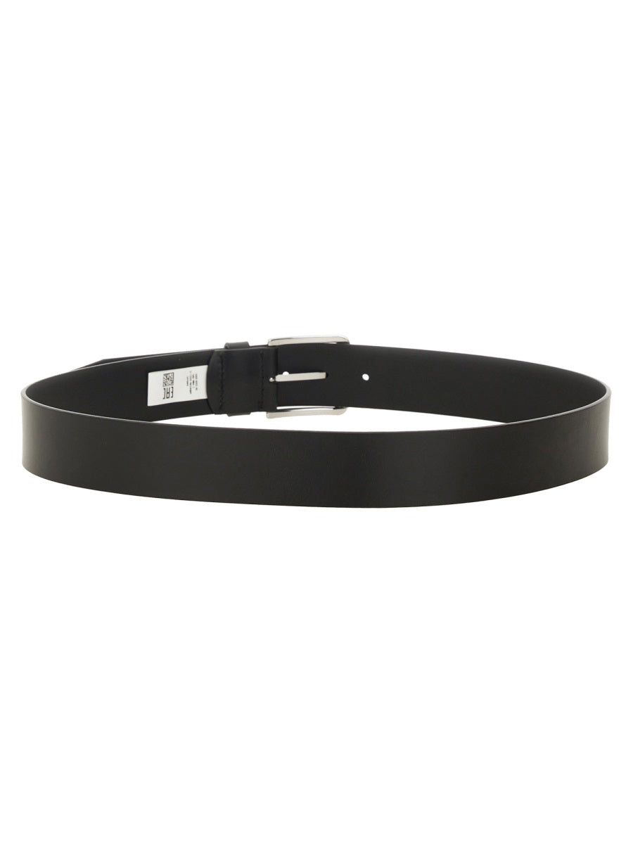 BOSS Men's Leather Belt - Classic Design