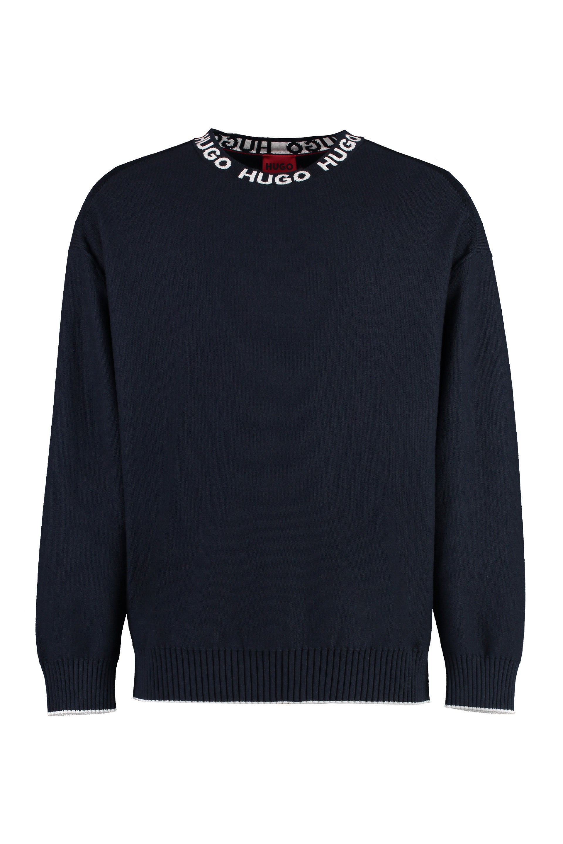 BOSS Cotton Crew-Neck Sweater - FW23 Collection
