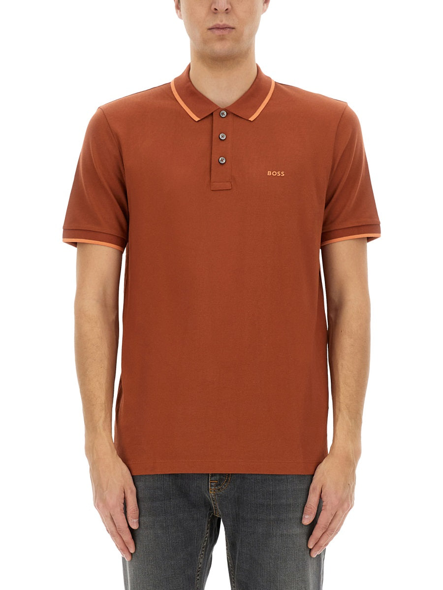 BOSS Classic Cotton Polo Shirt - Size L