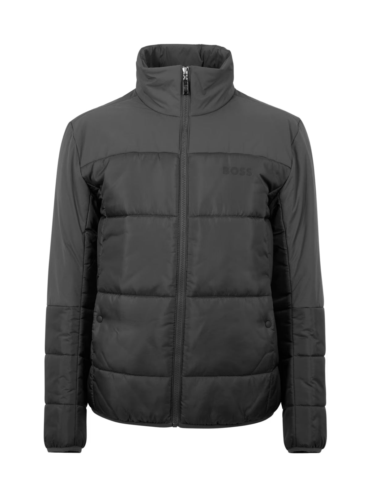 HUGO BOSS Men's Puffer Jacket with Zip Fastening