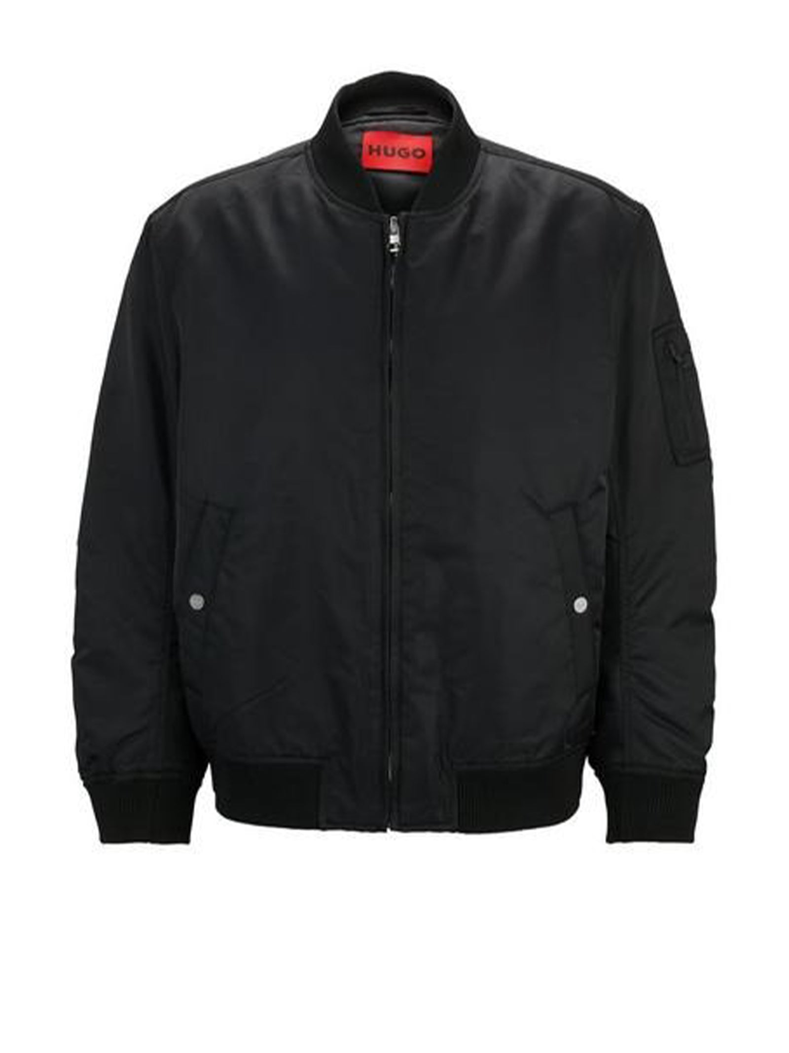 HUGO BOSS Modern Zip-Up Jacket with Collar for Men
