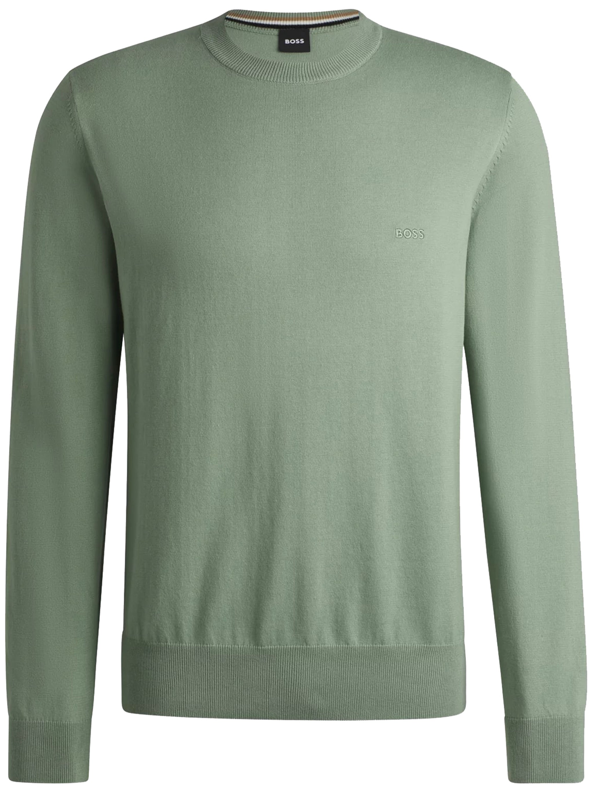 HUGO BOSS Men's Cotton Knit Sweater - FW25 Collection