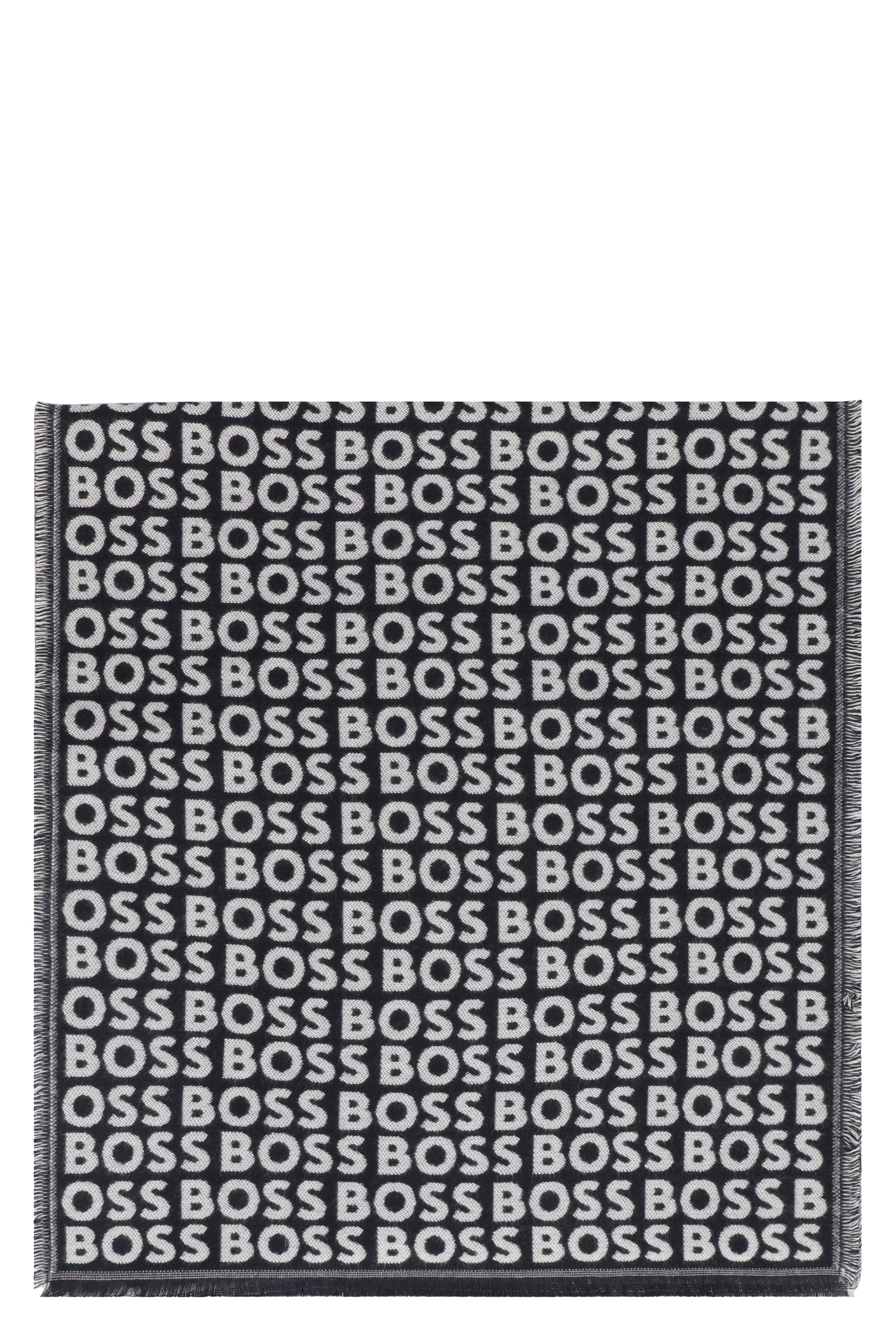 BOSS Soft and Durable Jacquard Scarf - 41x185 cm