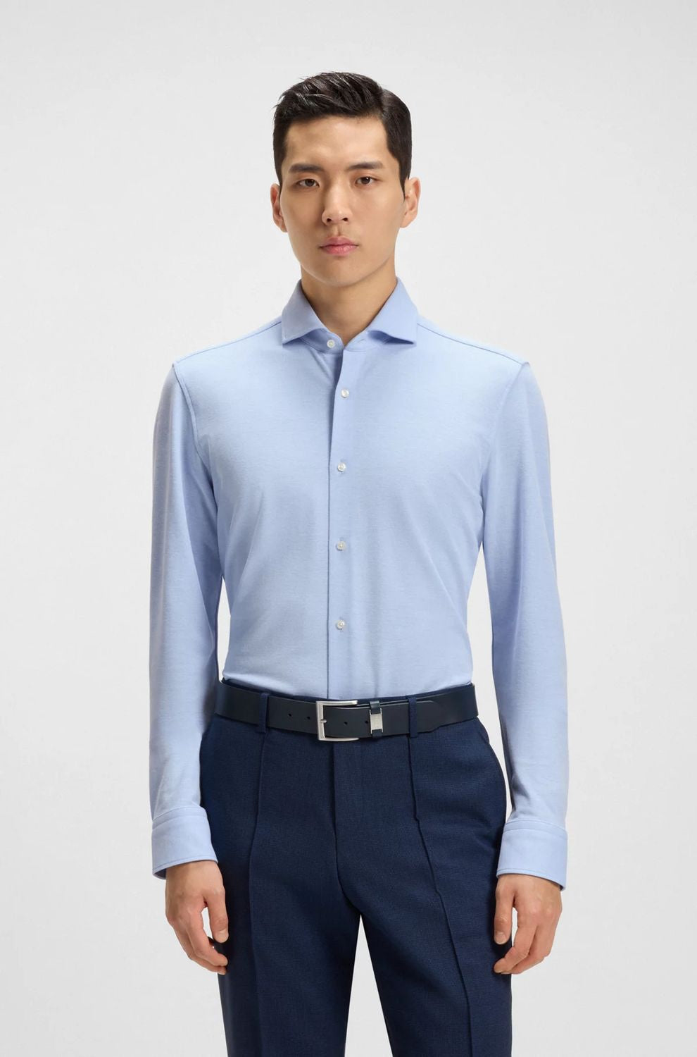 HUGO BOSS Classic Cotton Shirt for Men - FW25 Collection