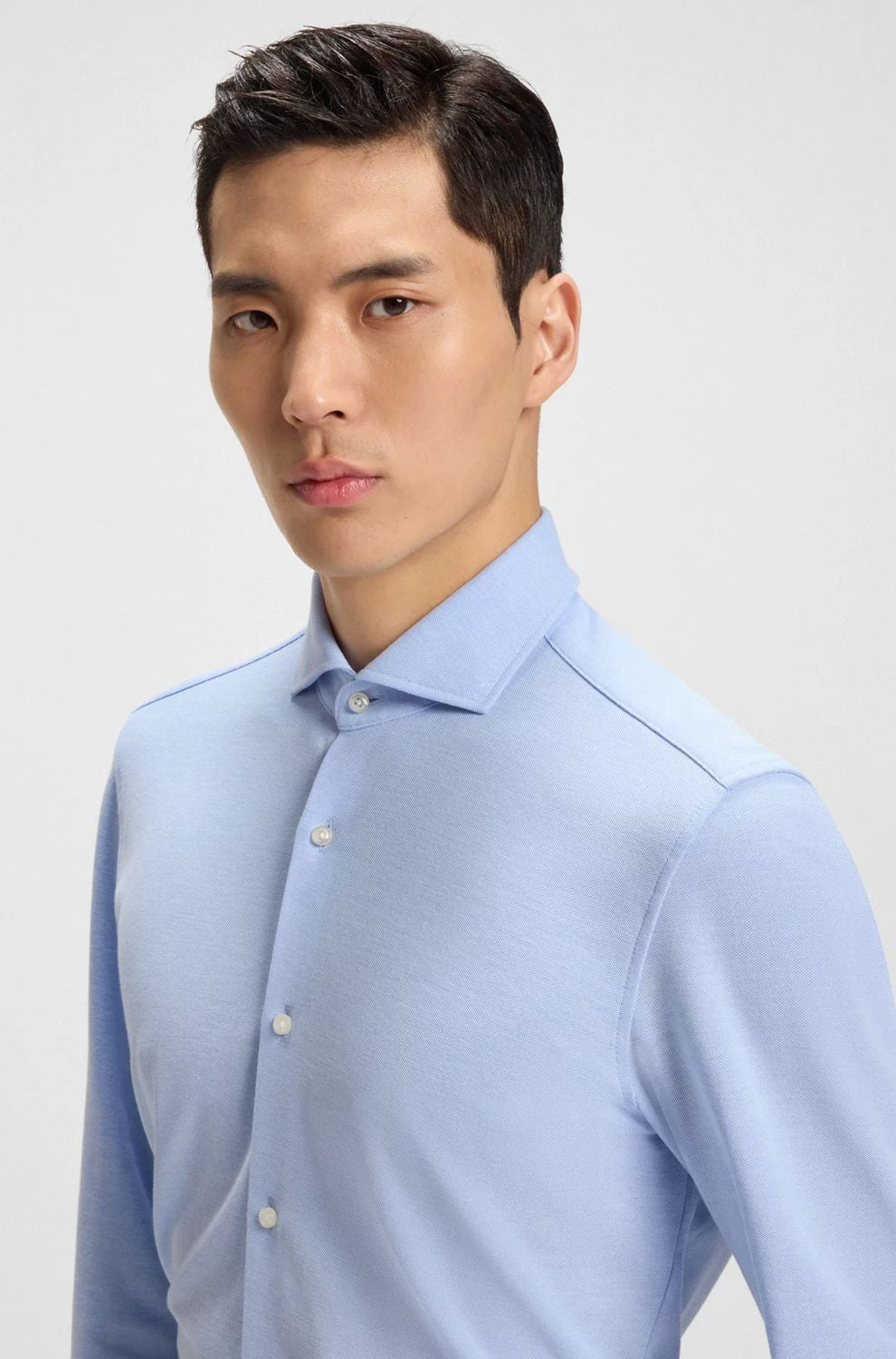 HUGO BOSS Classic Cotton Shirt for Men - FW25 Collection