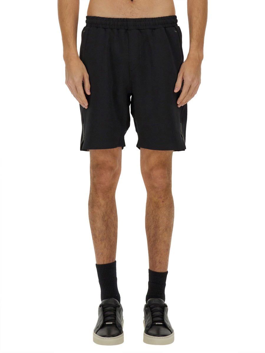 BOSS Technical Fabric Bermuda Shorts for Men