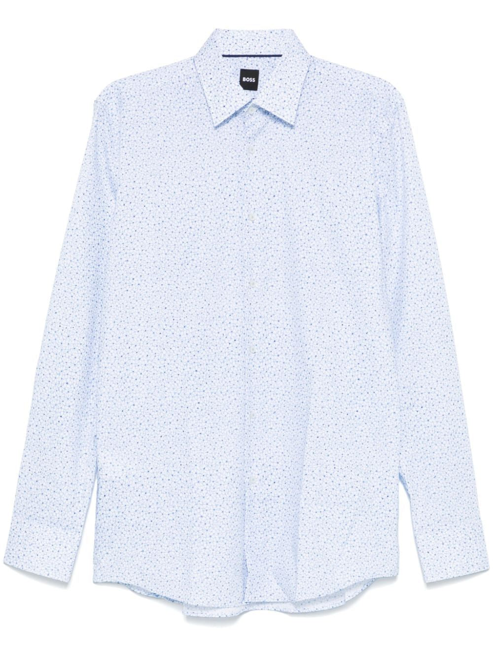 HUGO BOSS Men's Floral Print Mini Shirt