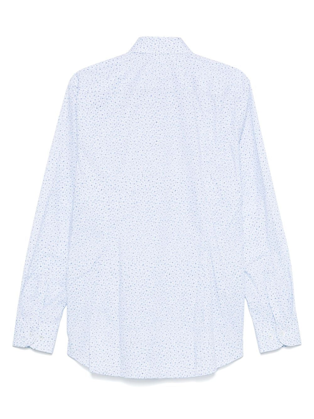 HUGO BOSS Men's Floral Print Mini Shirt