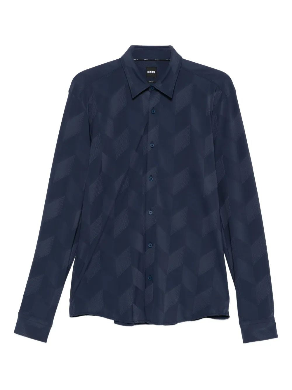 HUGO BOSS Men's Elongated Stretch Shirt