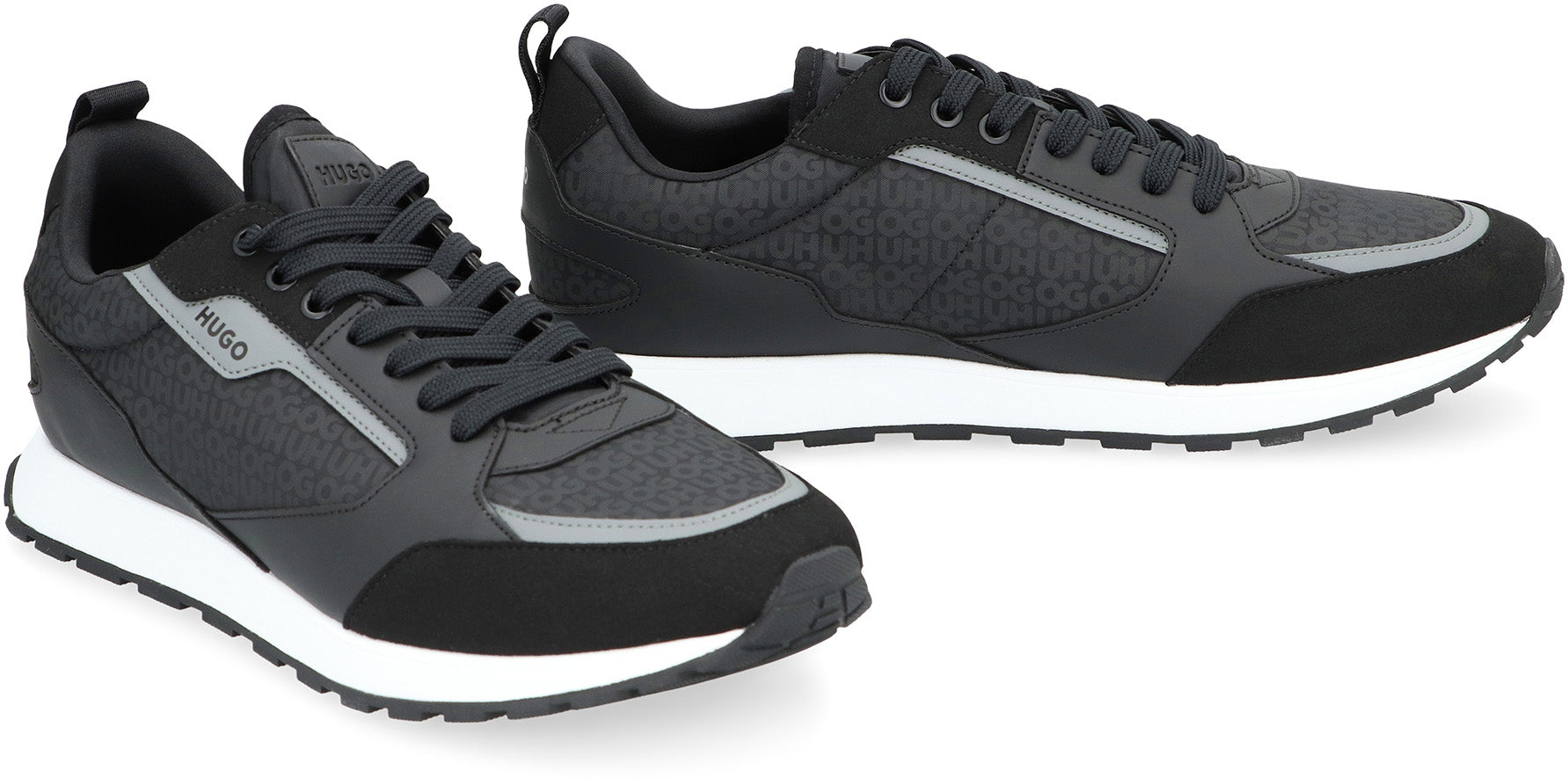 BOSS Low-Top Round Toe Sneakers for Men