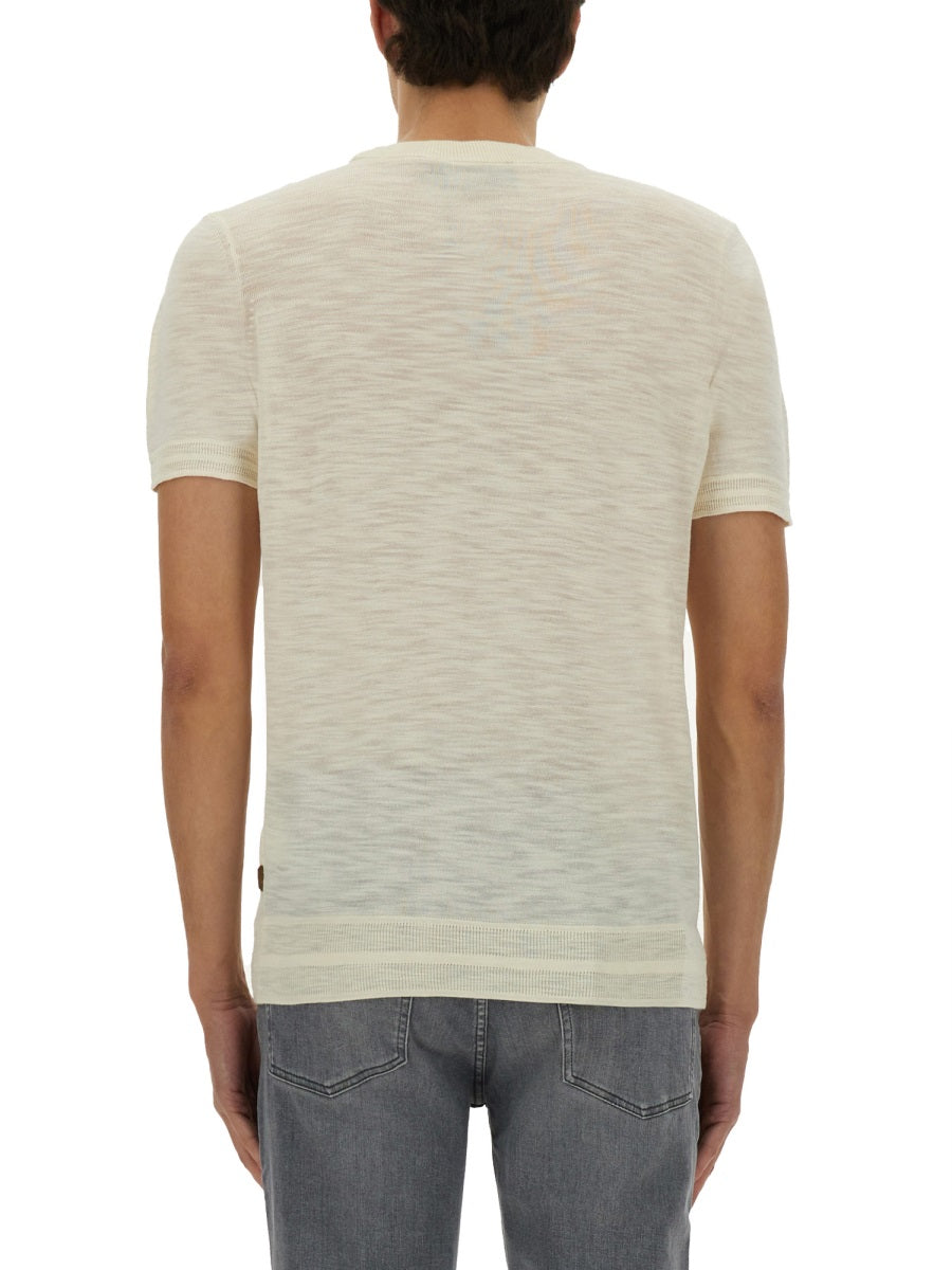 BOSS CAMEL Men's Wool Jamie Shirt - Size L