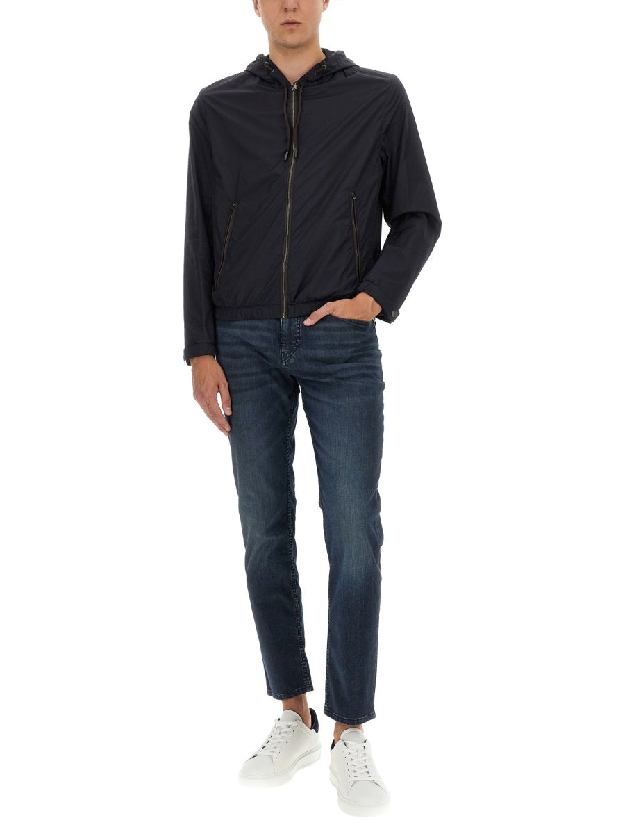 BOSS Men's Hooded Zip Jacket