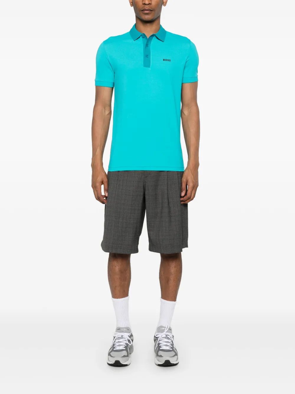 HUGO BOSS Men's Mini Polo Shirt
