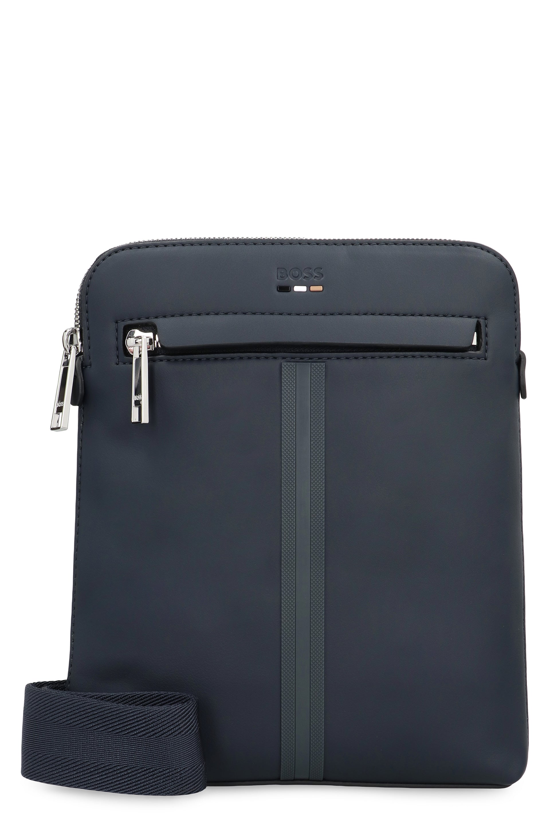 BOSS Mini Eco-Leather Shoulder Handbag