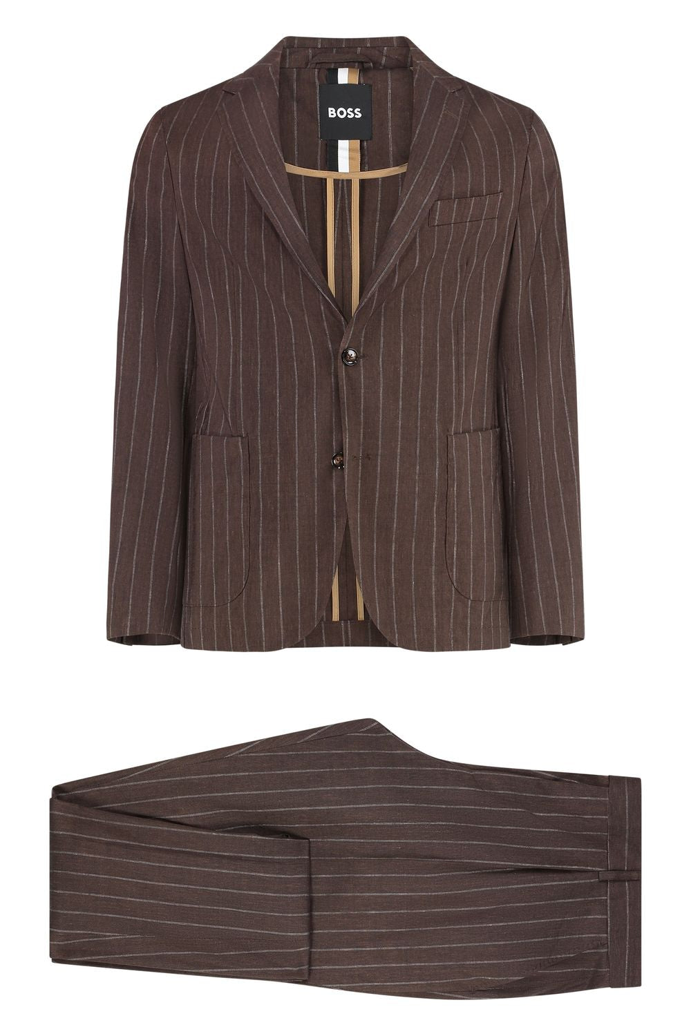 BOSS Linen Two-Piece Suit for Men