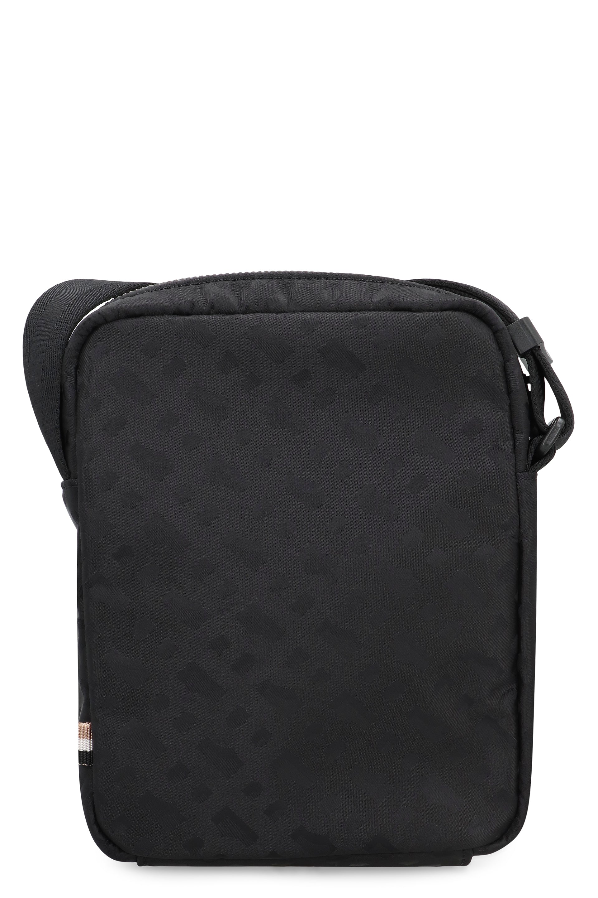 BOSS Mini Technical Fabric Shoulder Handbag