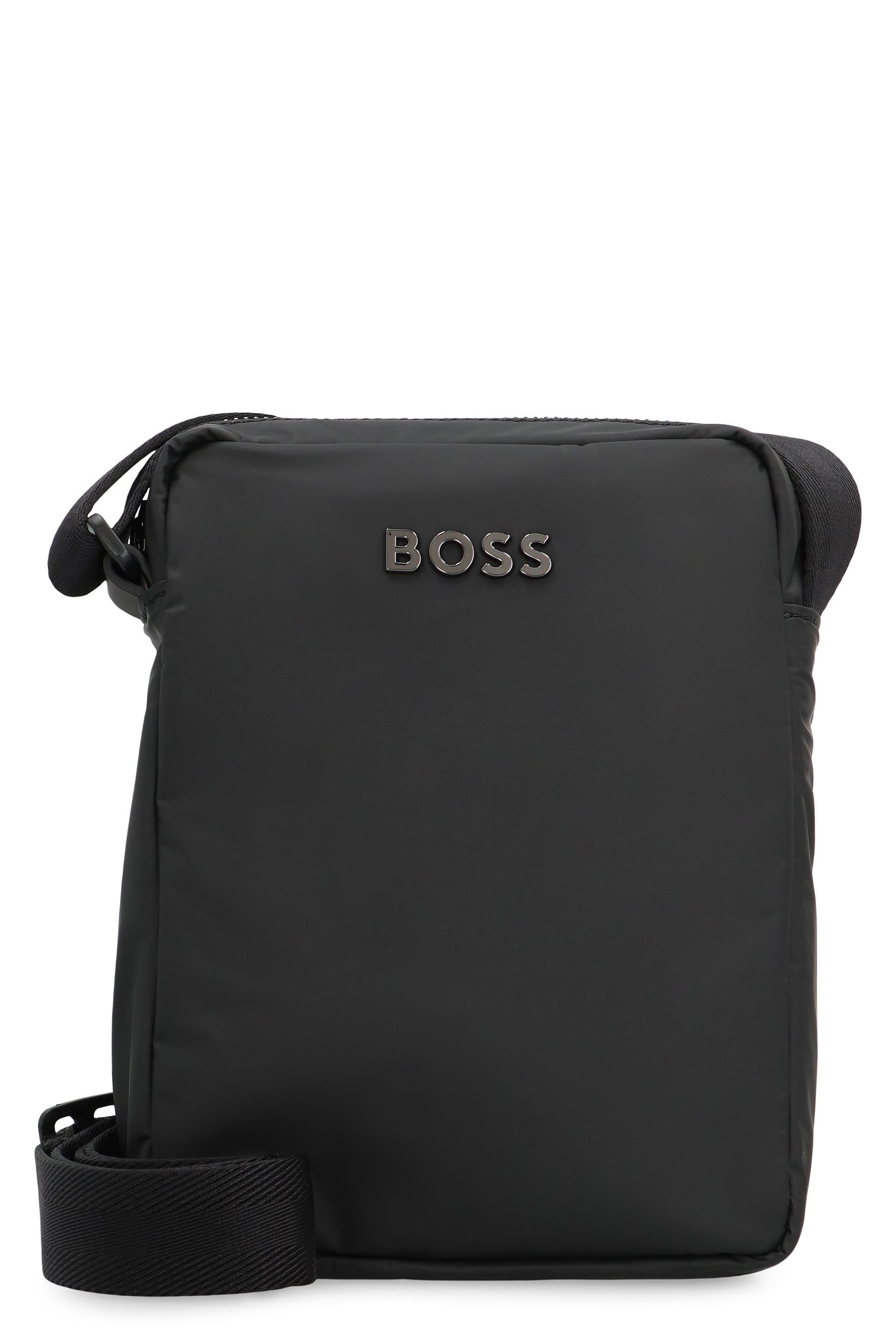 BOSS Mini Shoulder Handbag in Technical Fabric