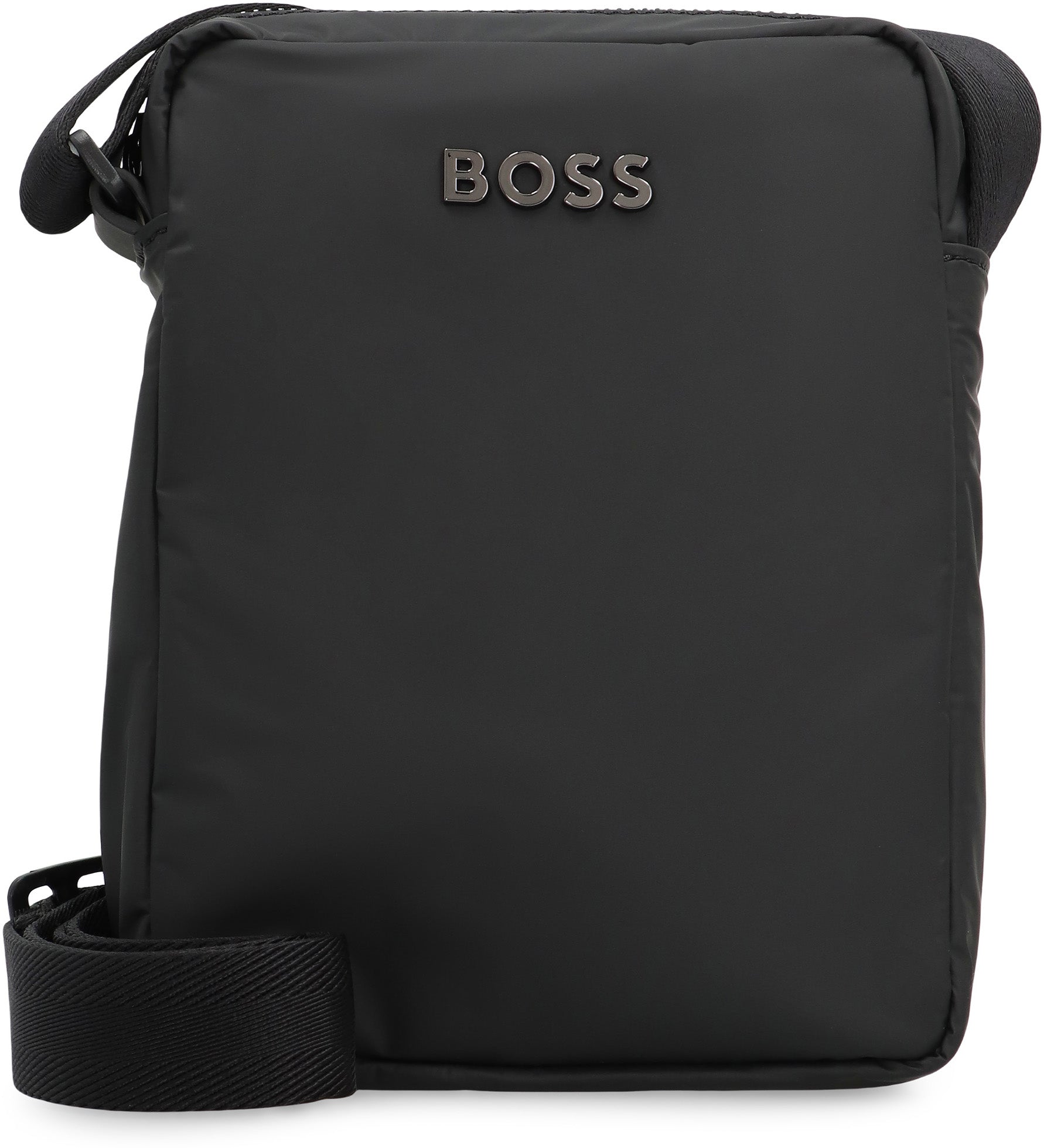 BOSS Mini Shoulder Handbag in Technical Fabric