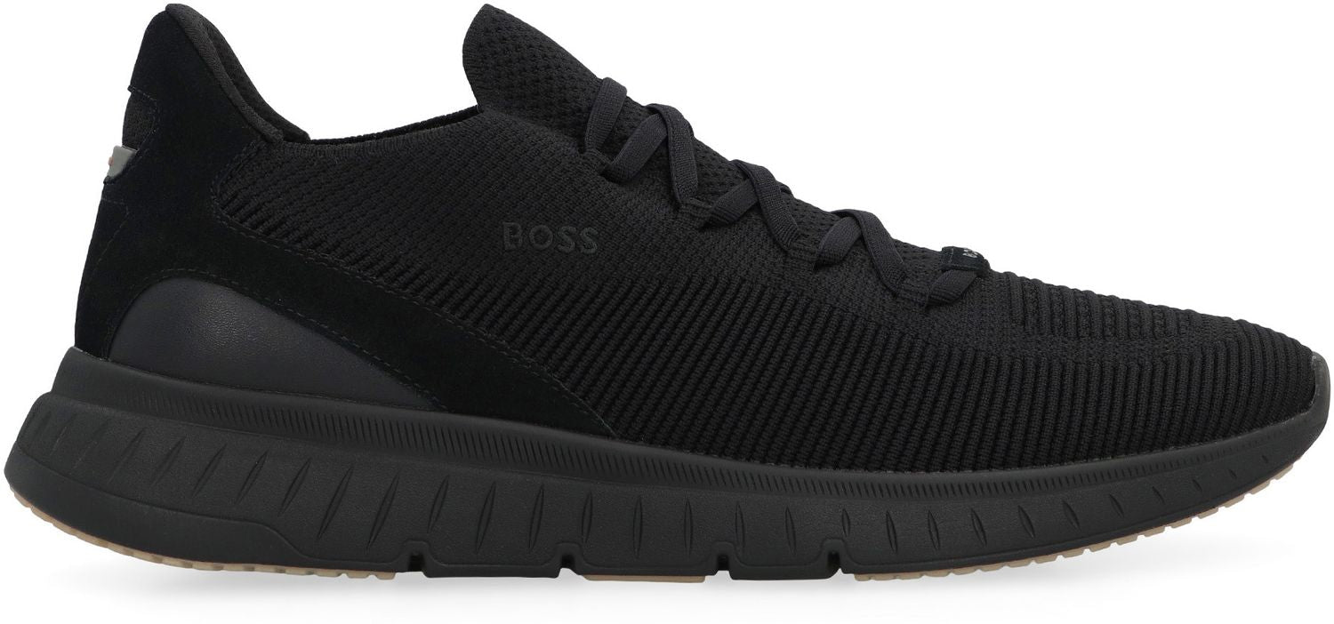 BOSS Fabric Low-Top Sneaker