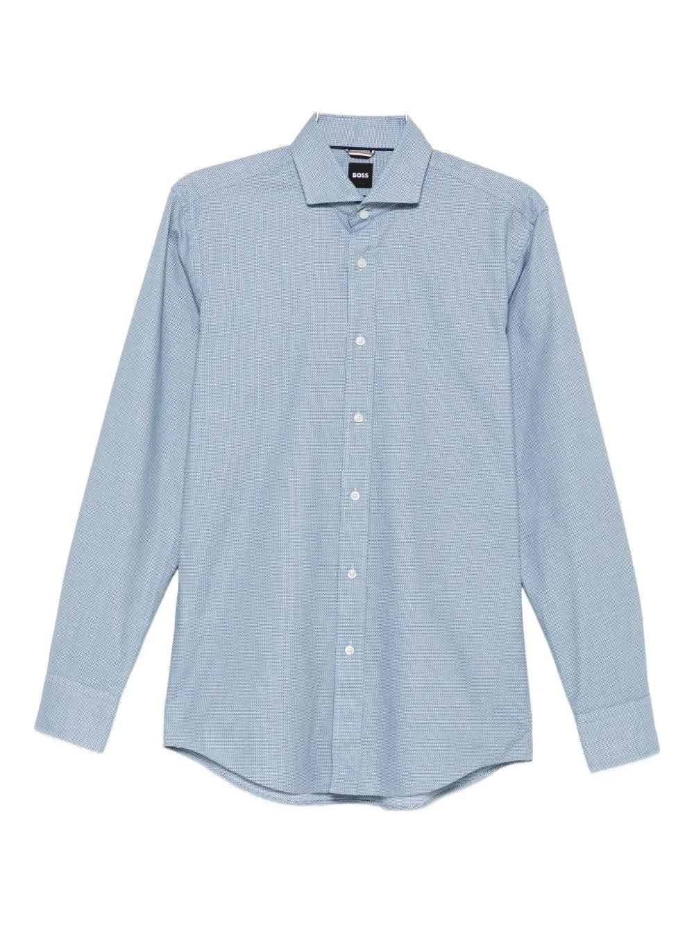 HUGO BOSS Classic Cotton Shirt for Men - Fall/Winter 2025