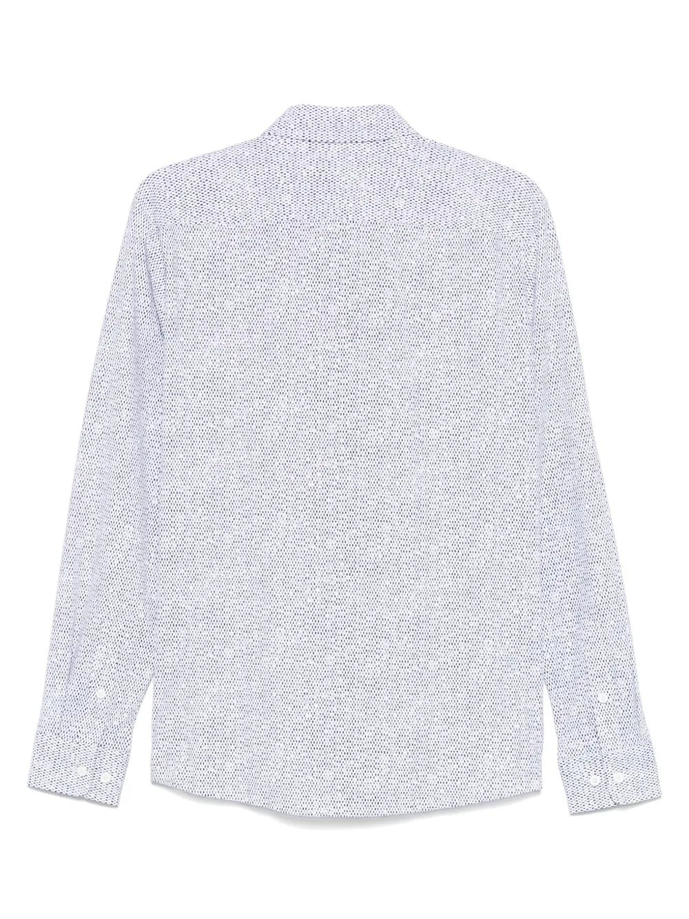 HUGO BOSS Geometric Pattern Shirt for Men