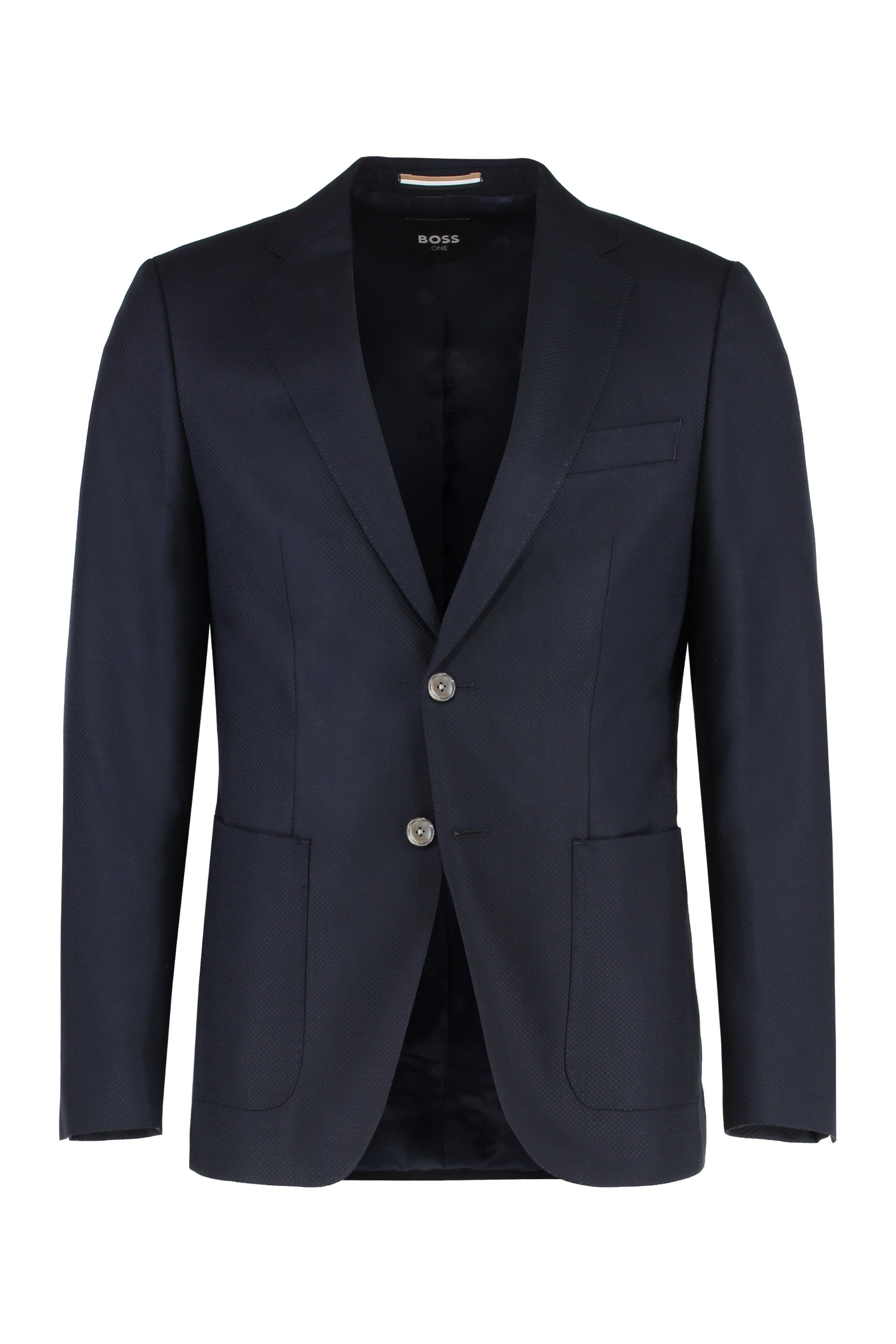 BOSS Single-Breasted Two-Button Jacket for Men