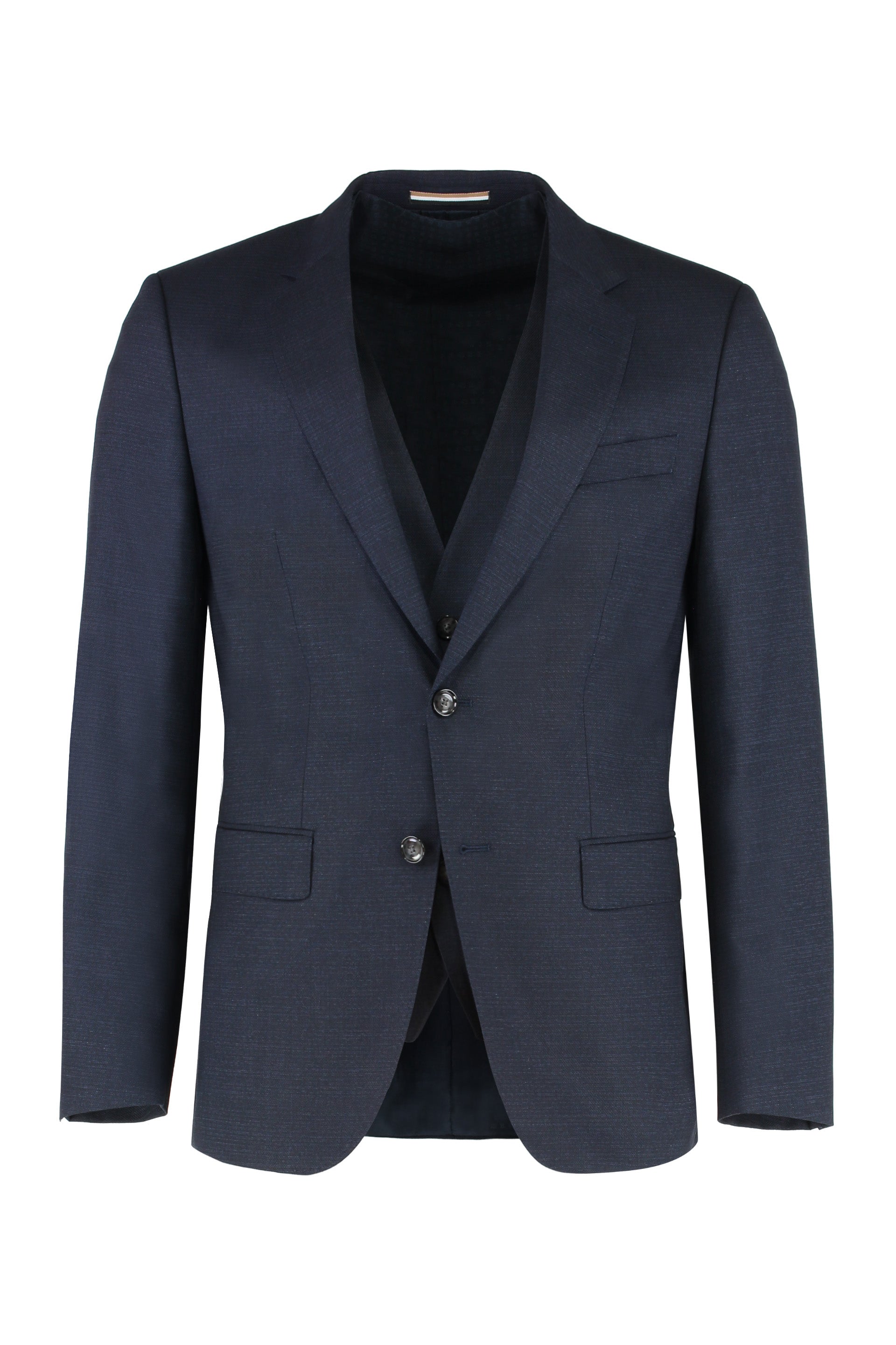 BOSS Three-Piece Wool Suit for Men