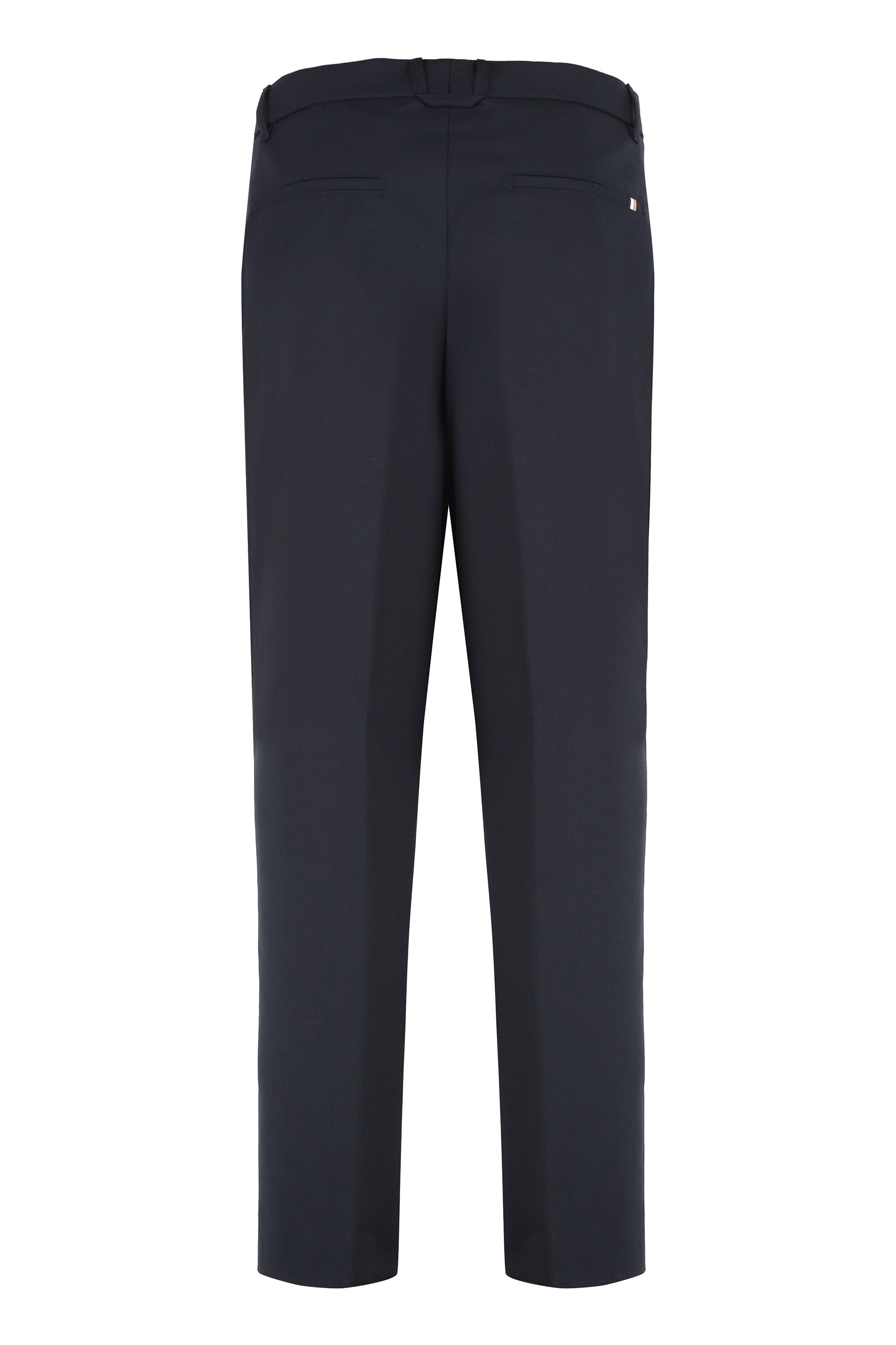 BOSS Premium Virgin Wool Trousers for Men